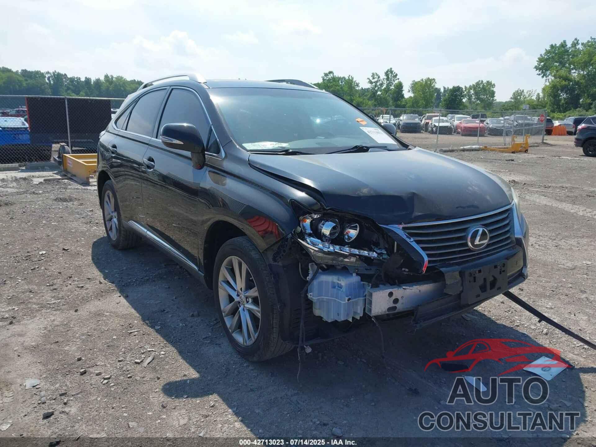 LEXUS RX 350 2013 - JTJZK1BA8D2415586