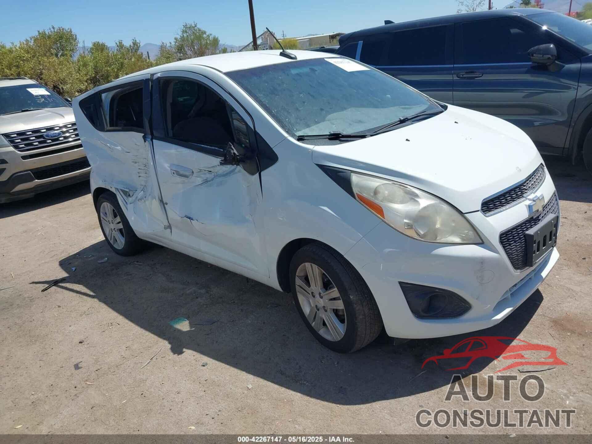 CHEVROLET SPARK 2014 - KL8CD6S96EC551533