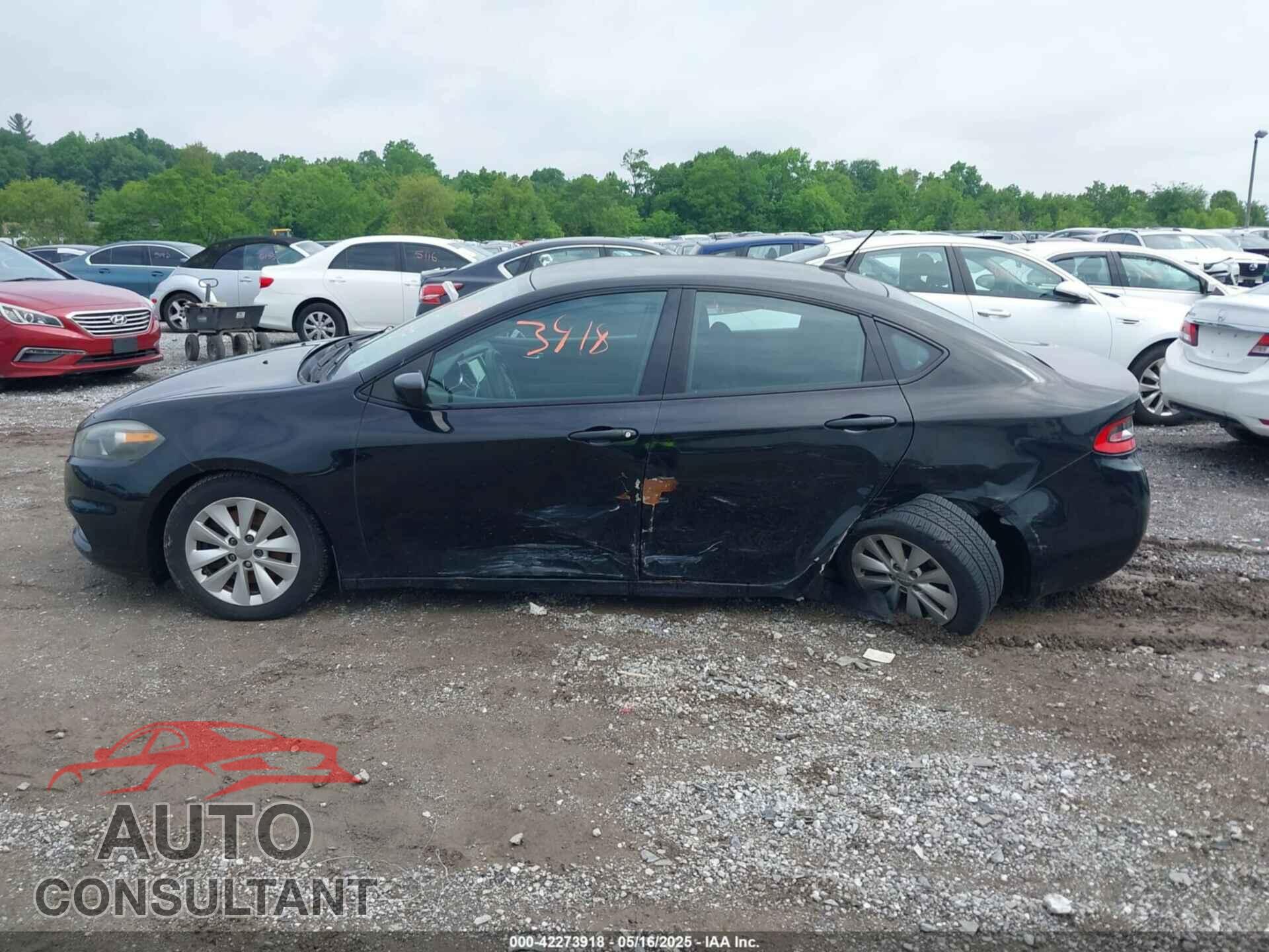 DODGE DART 2014 - 1C3CDFBB3ED677583