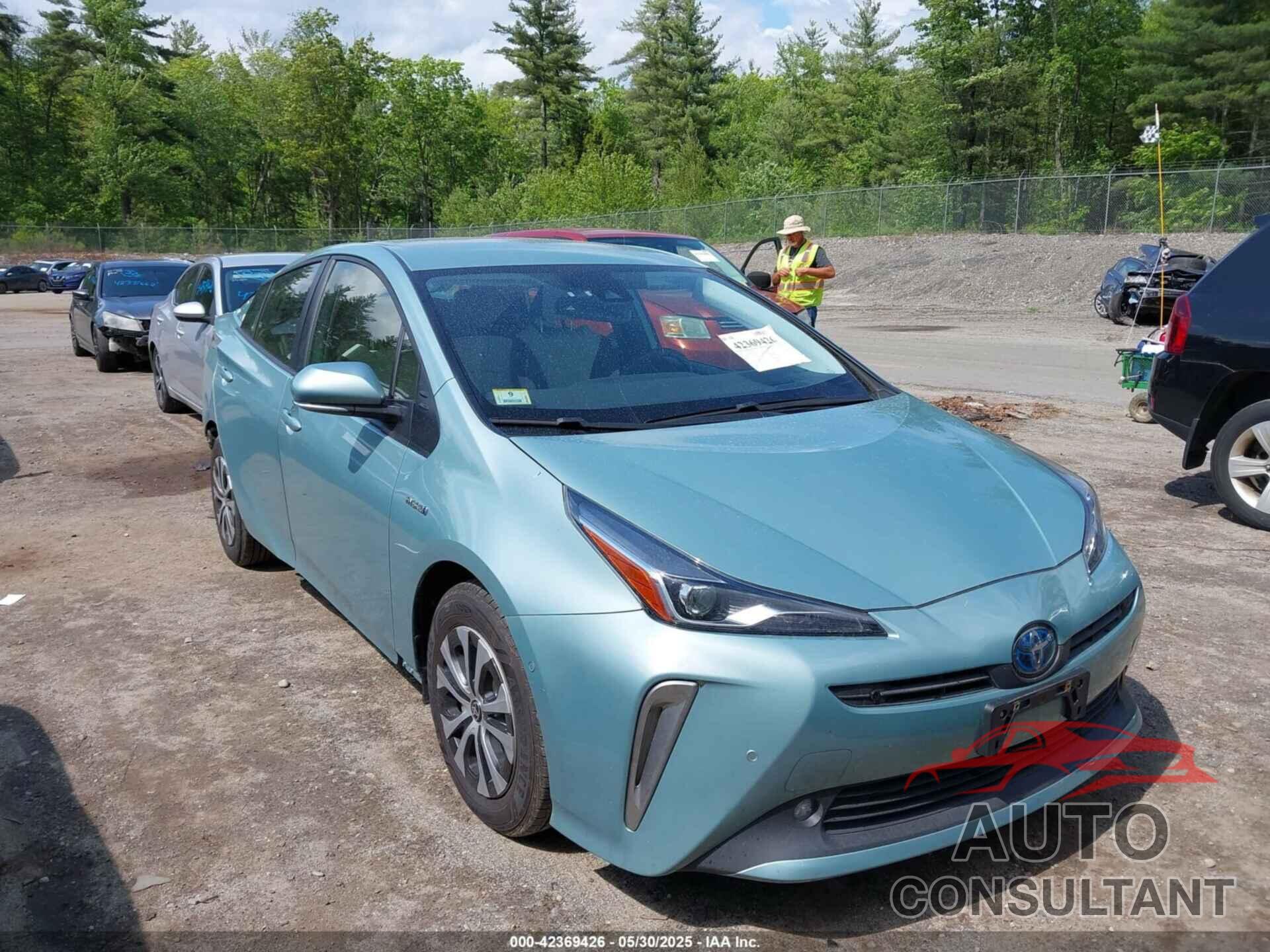 TOYOTA PRIUS 2022 - JTDL9MFU7N3032521