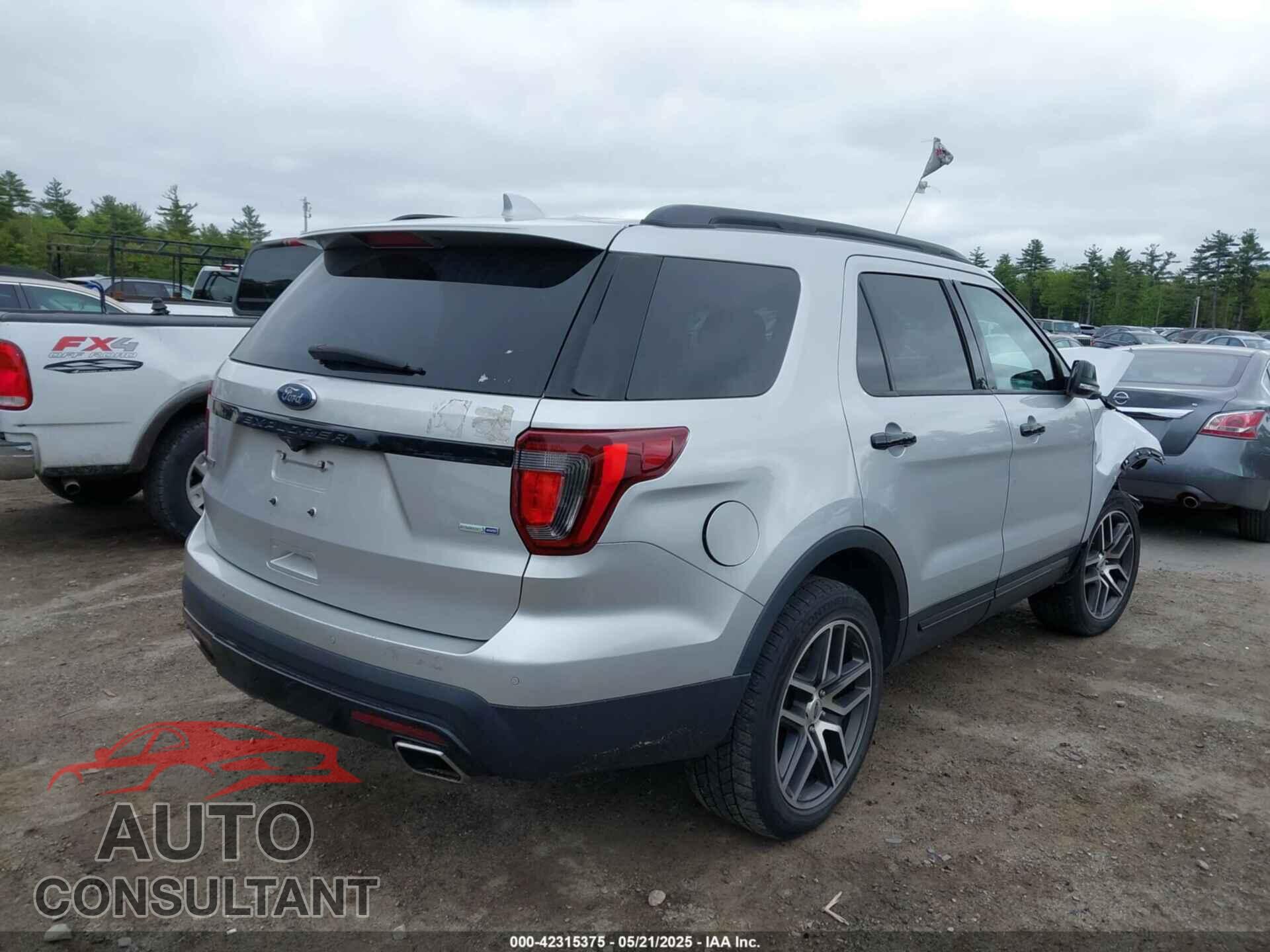FORD EXPLORER 2017 - 1FM5K8GT3HGA35483