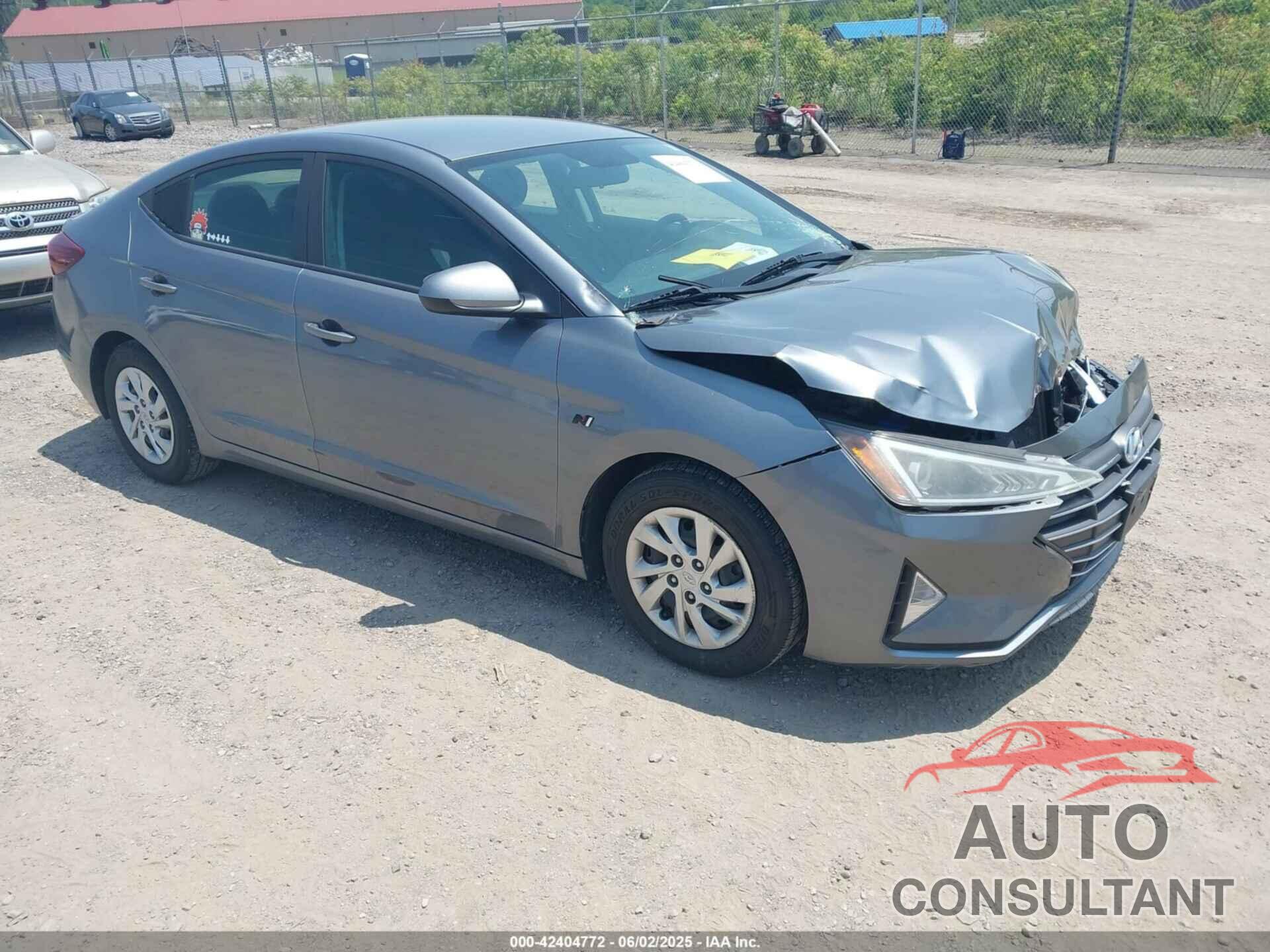 HYUNDAI ELANTRA 2019 - KMHD74LF6KU833779