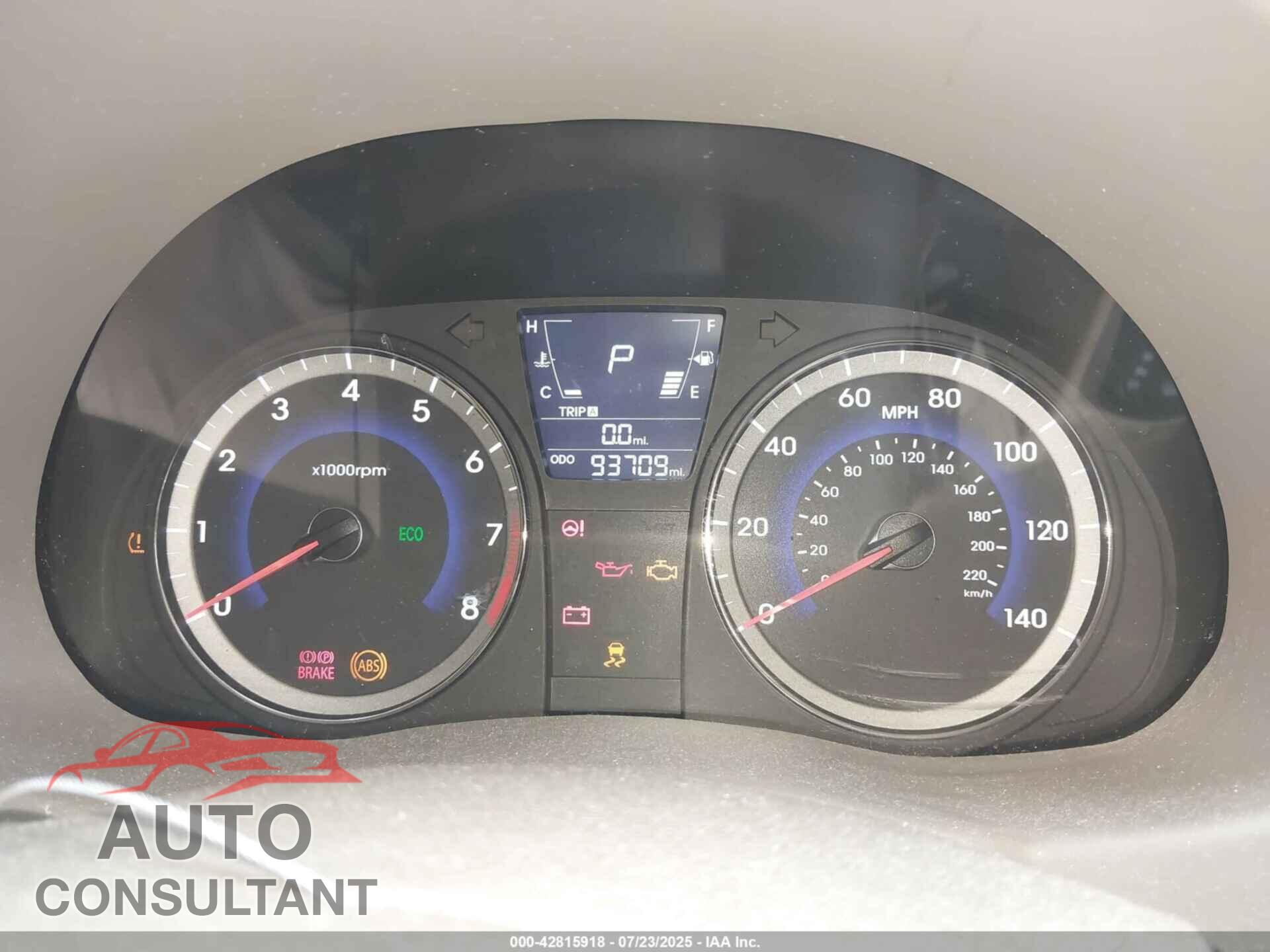HYUNDAI ACCENT 2014 - KMHCT4AE3EU759727