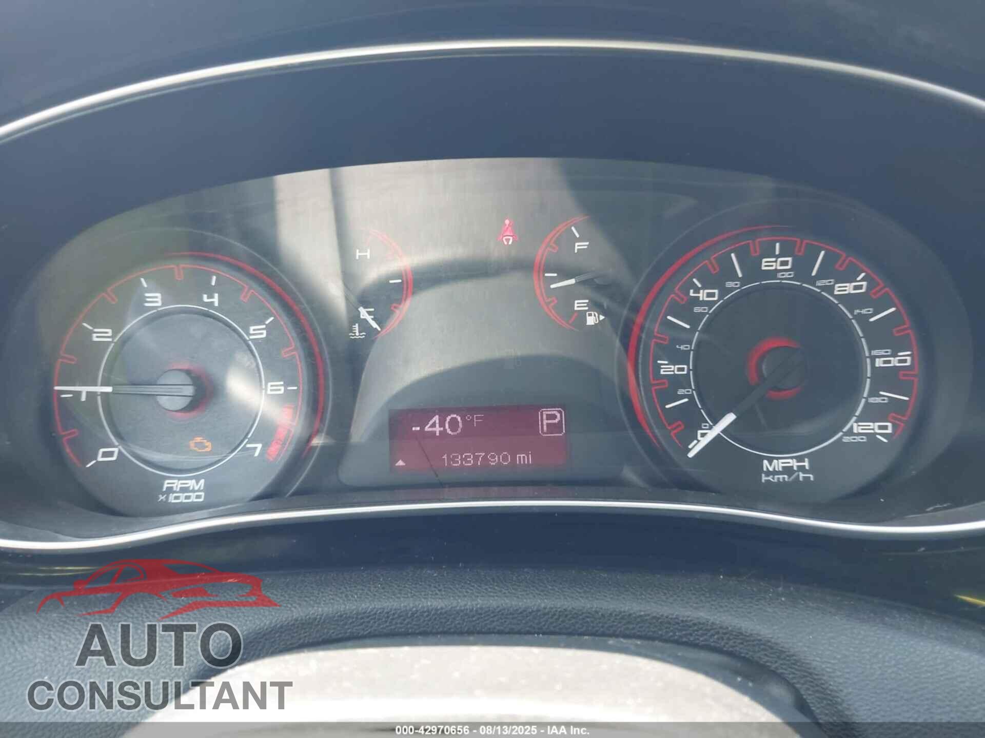 DODGE DART 2013 - 1C3CDFAA0DD106642
