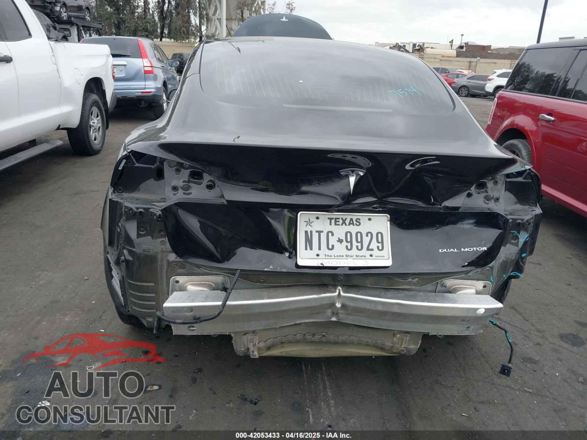 TESLA MODEL 3 2020 - 5YJ3E1EB8LF790197