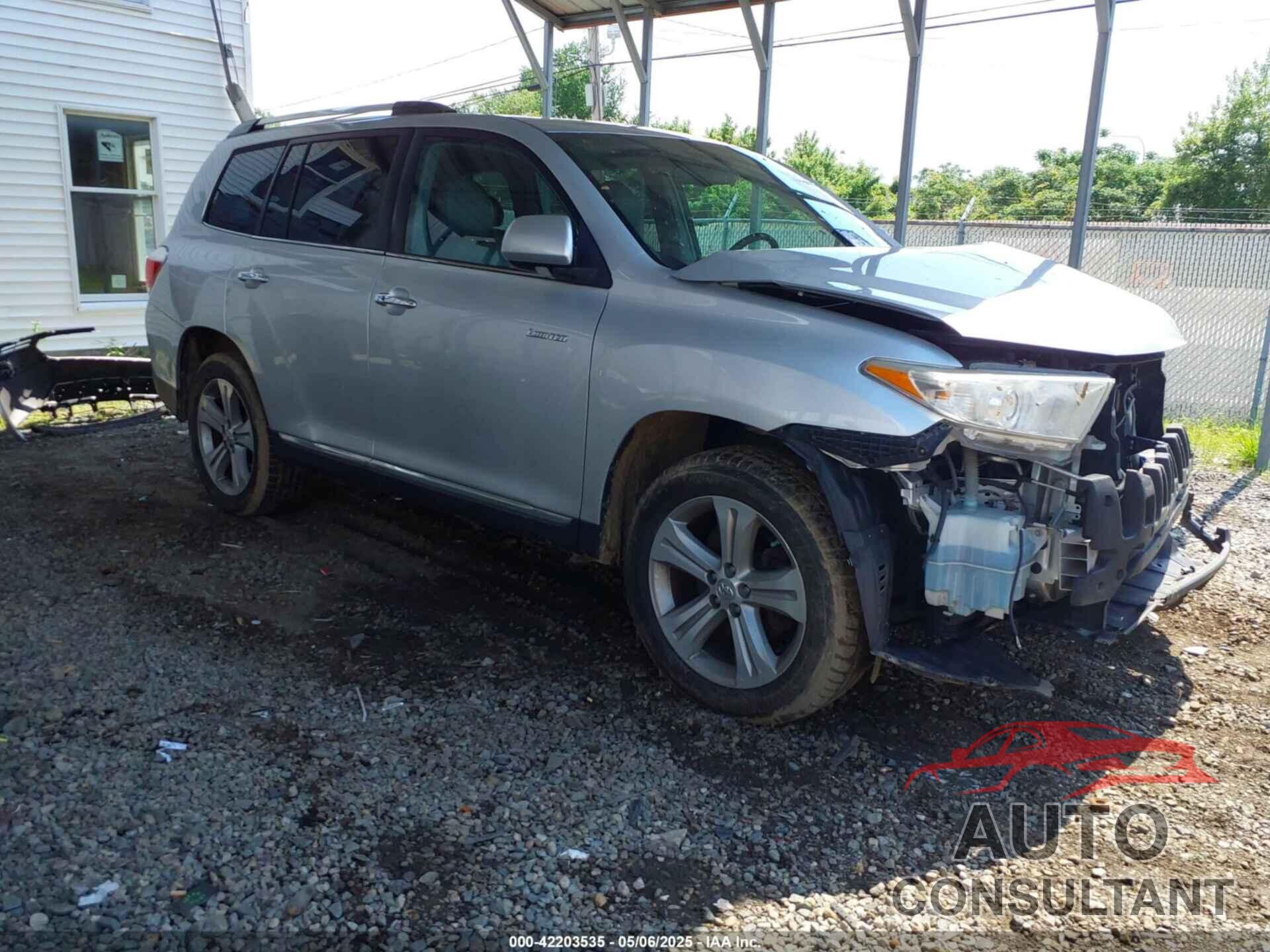 TOYOTA HIGHLANDER 2013 - 5TDDK3EH8DS244882