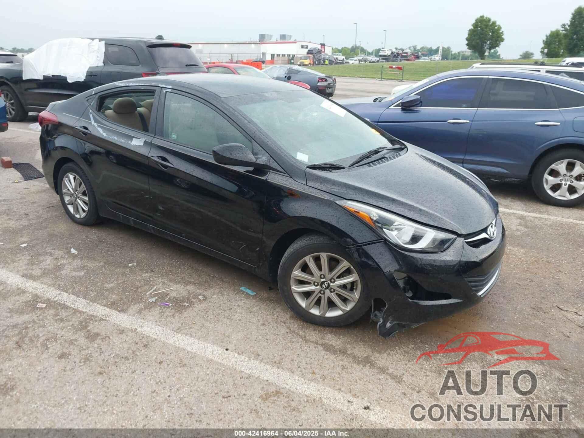 HYUNDAI ELANTRA 2016 - 5NPDH4AE3GH748704