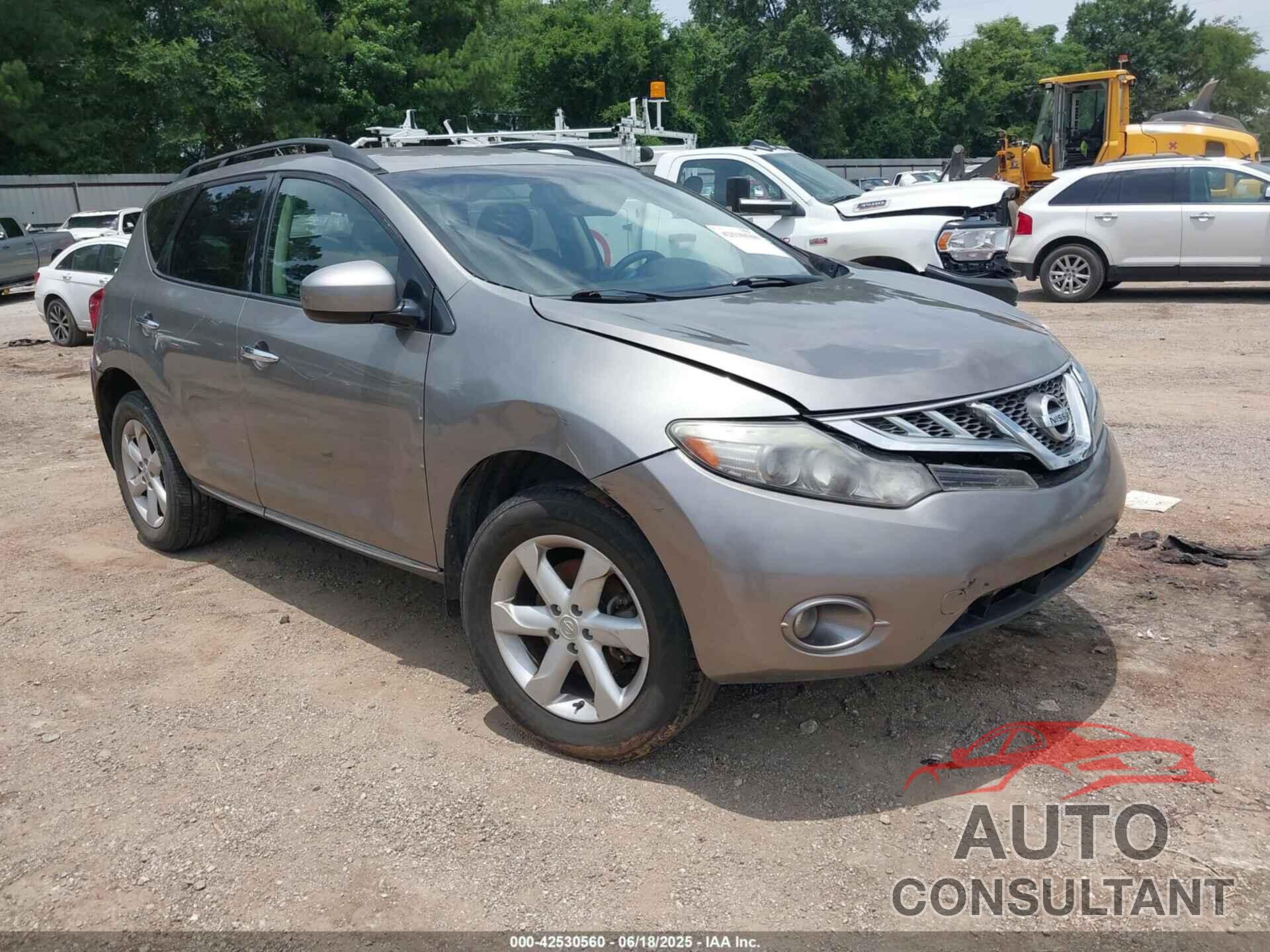 NISSAN MURANO 2009 - JN8AZ18W79W151778