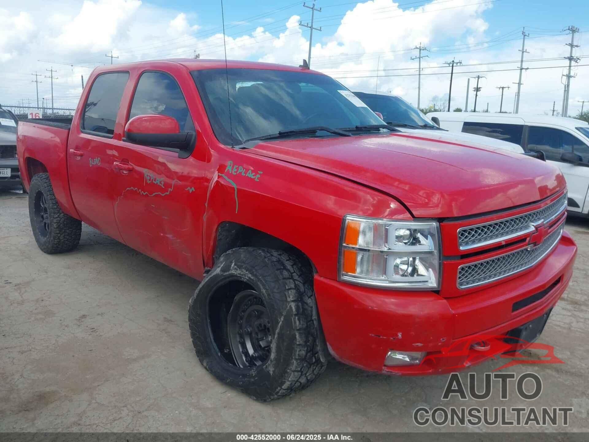 CHEVROLET SILVERADO 1500 2013 - 3GCPKSE73DG249761