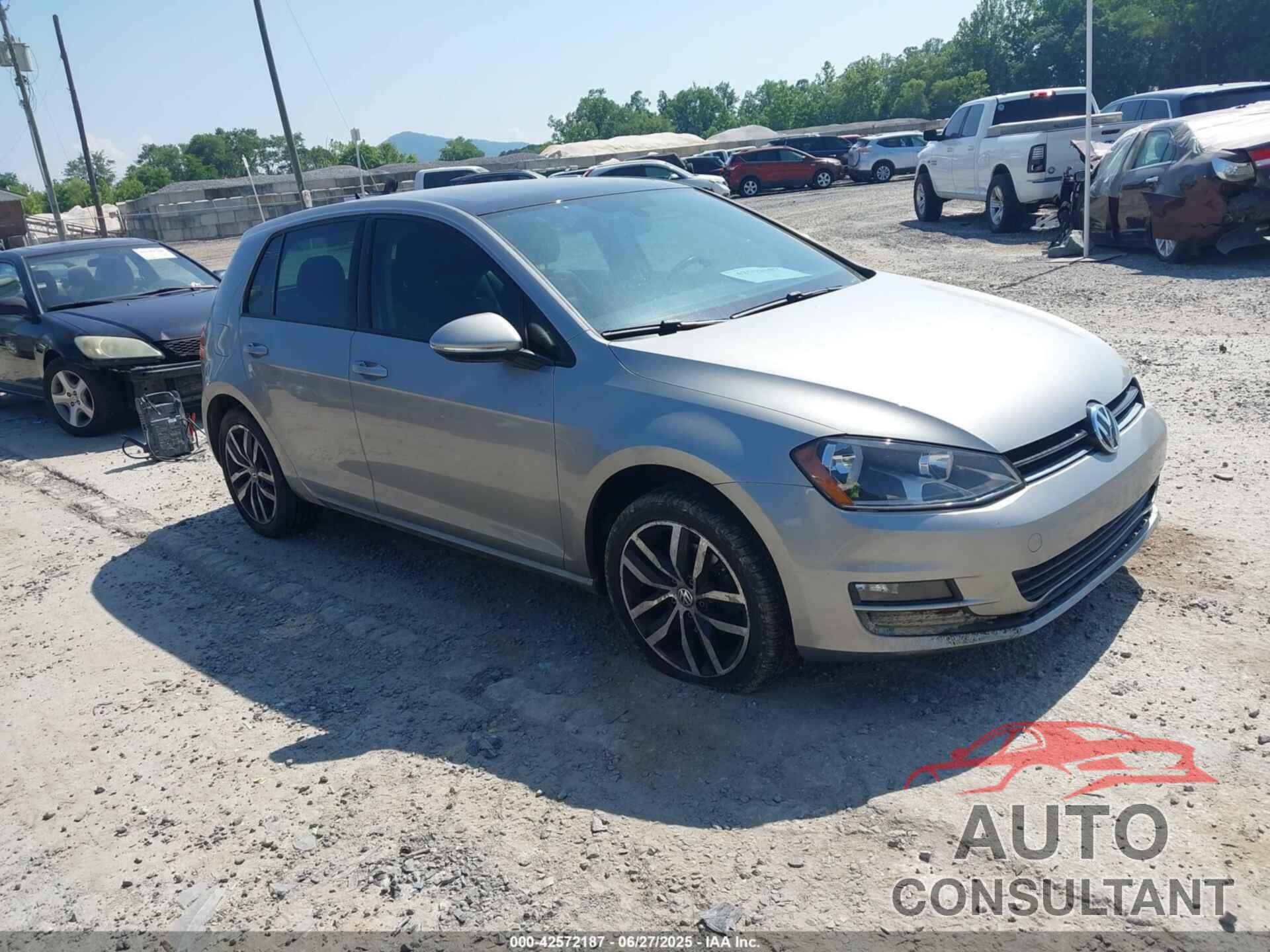 VOLKSWAGEN GOLF 2016 - 3VW217AU0GM042835