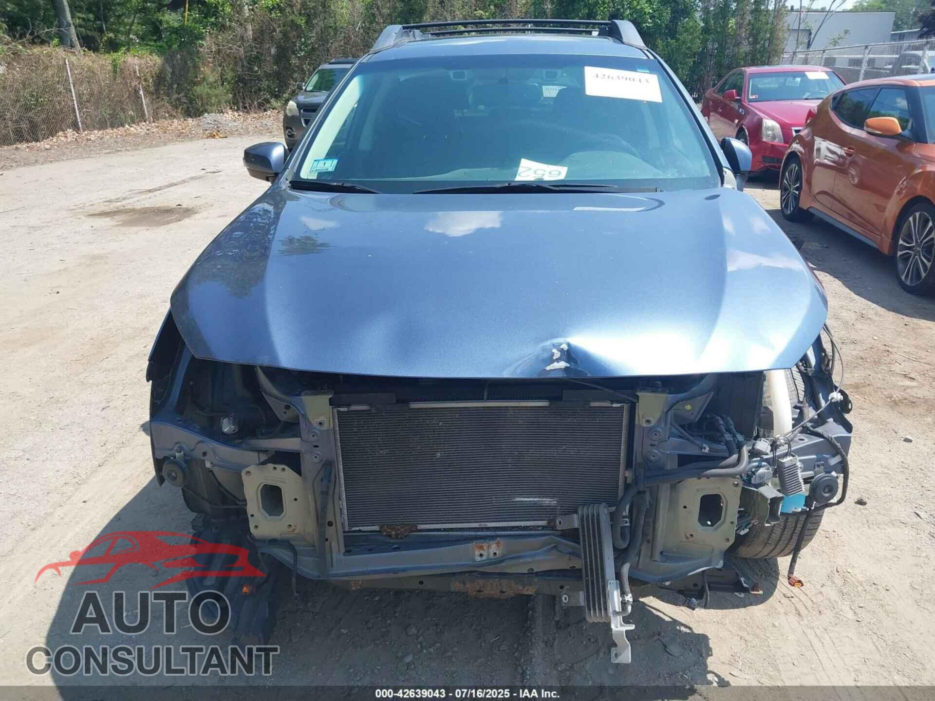SUBARU OUTBACK 2016 - 4S4BSANCXG3244836