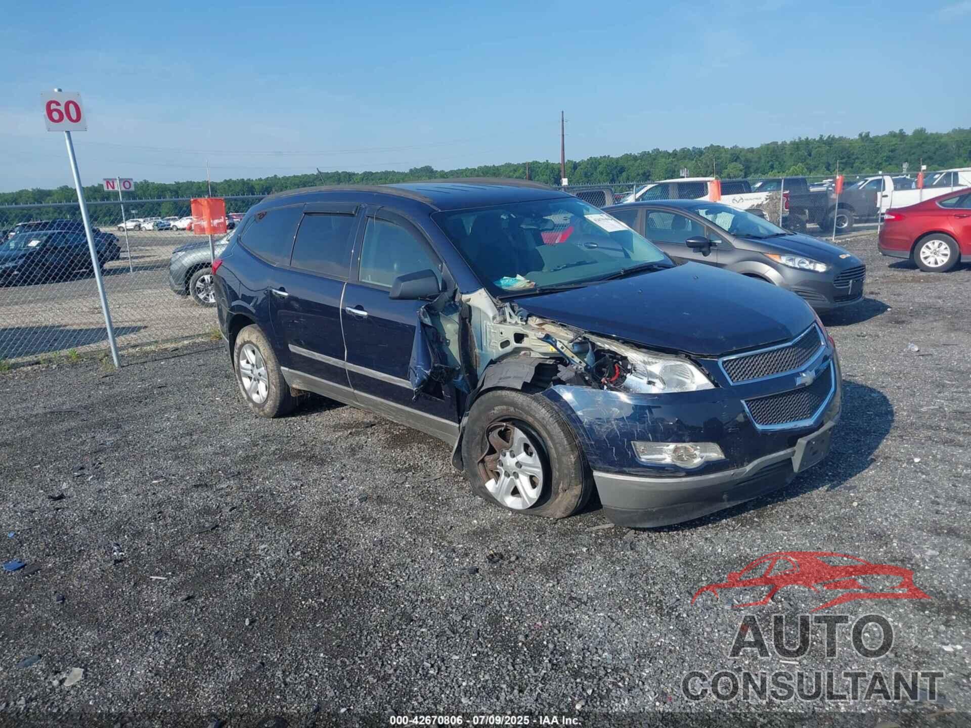 CHEVROLET TRAVERSE 2012 - 1GNKRFED6CJ359808