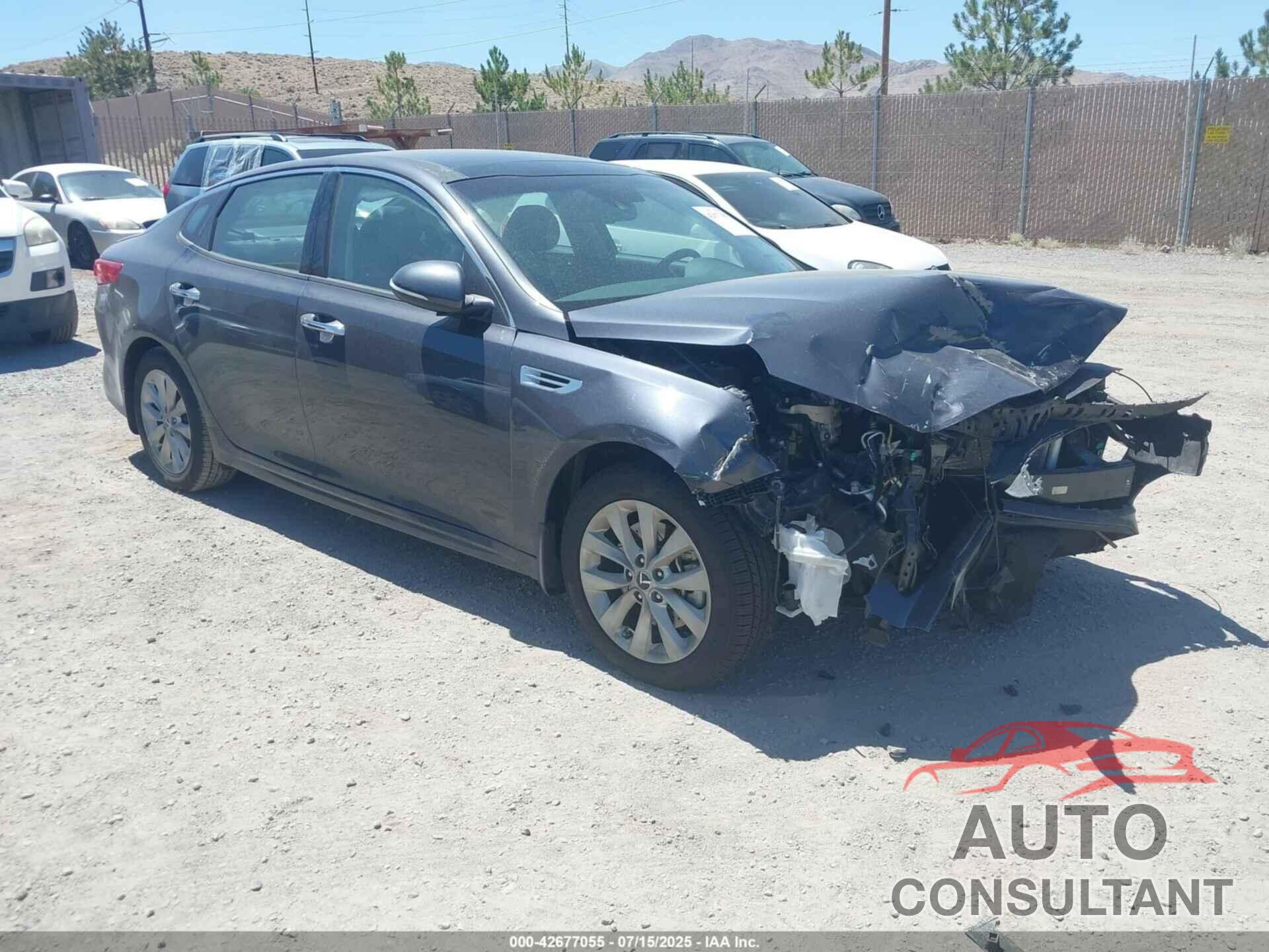 KIA OPTIMA 2018 - 5XXGU4L37JG257267
