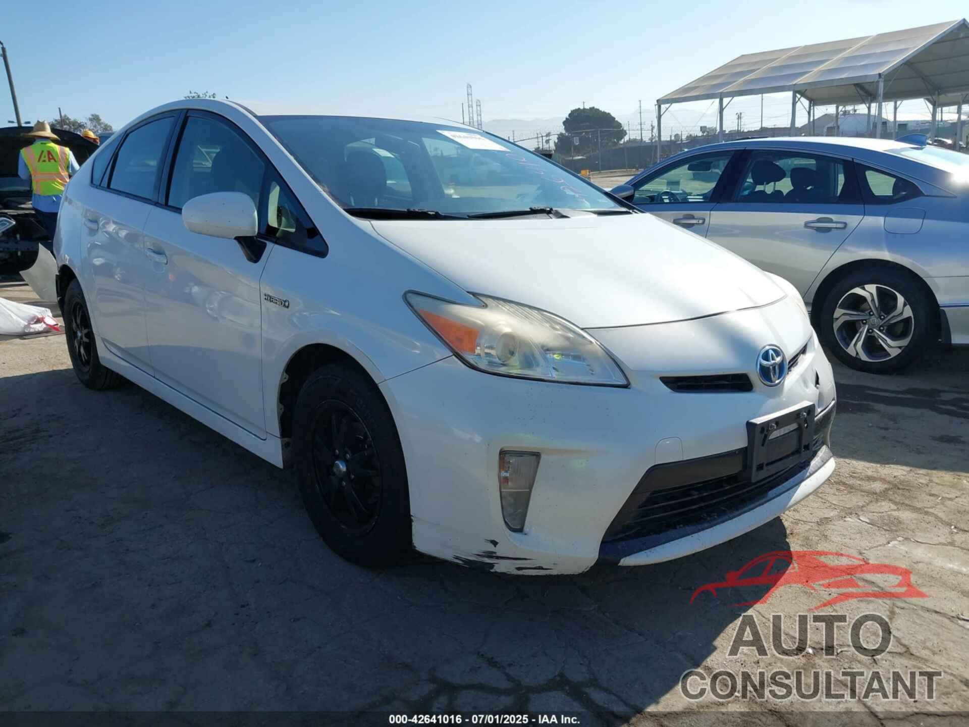 TOYOTA PRIUS 2015 - JTDKN3DUXF0455021