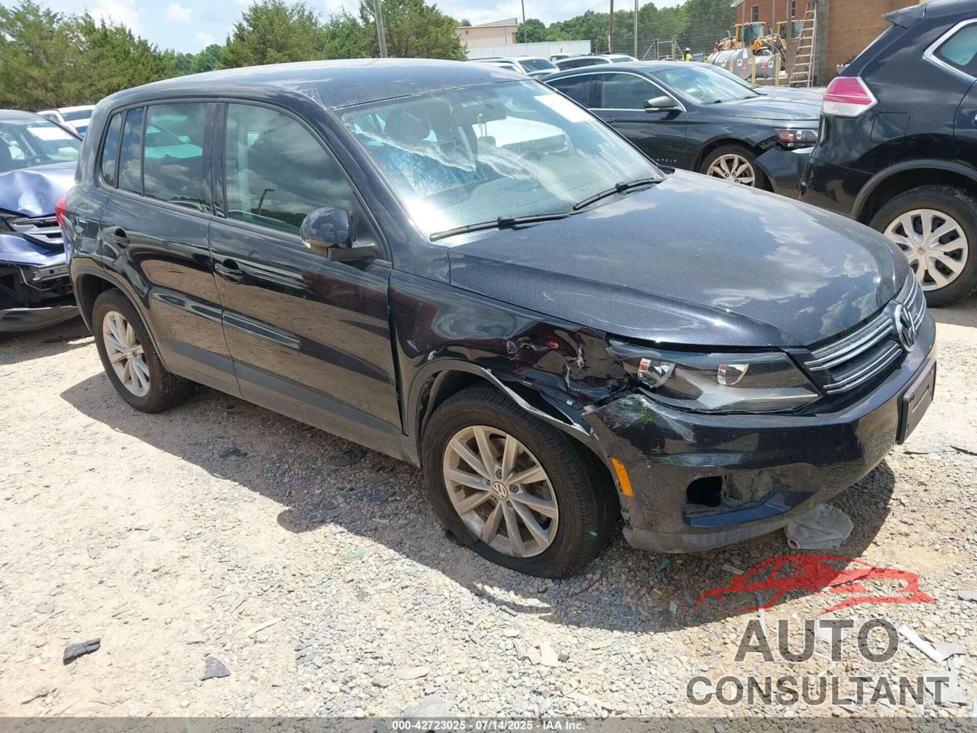 VOLKSWAGEN TIGUAN 2014 - WVGBV3AX6EW567773