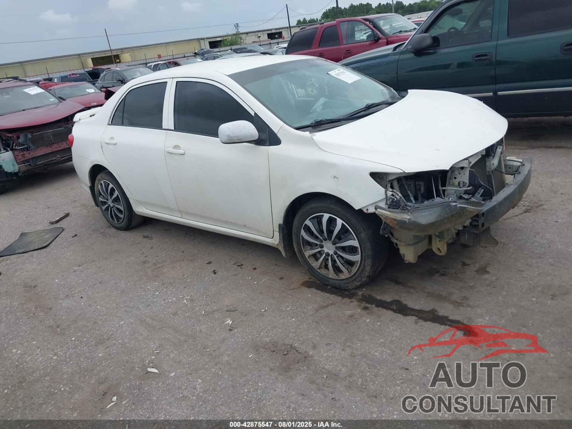 TOYOTA COROLLA 2009 - JTDBL40E49J011741