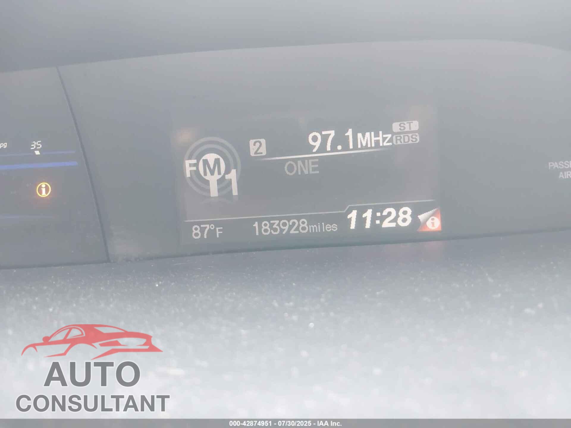 HONDA CIVIC 2013 - 2HGFG3B56DH509352
