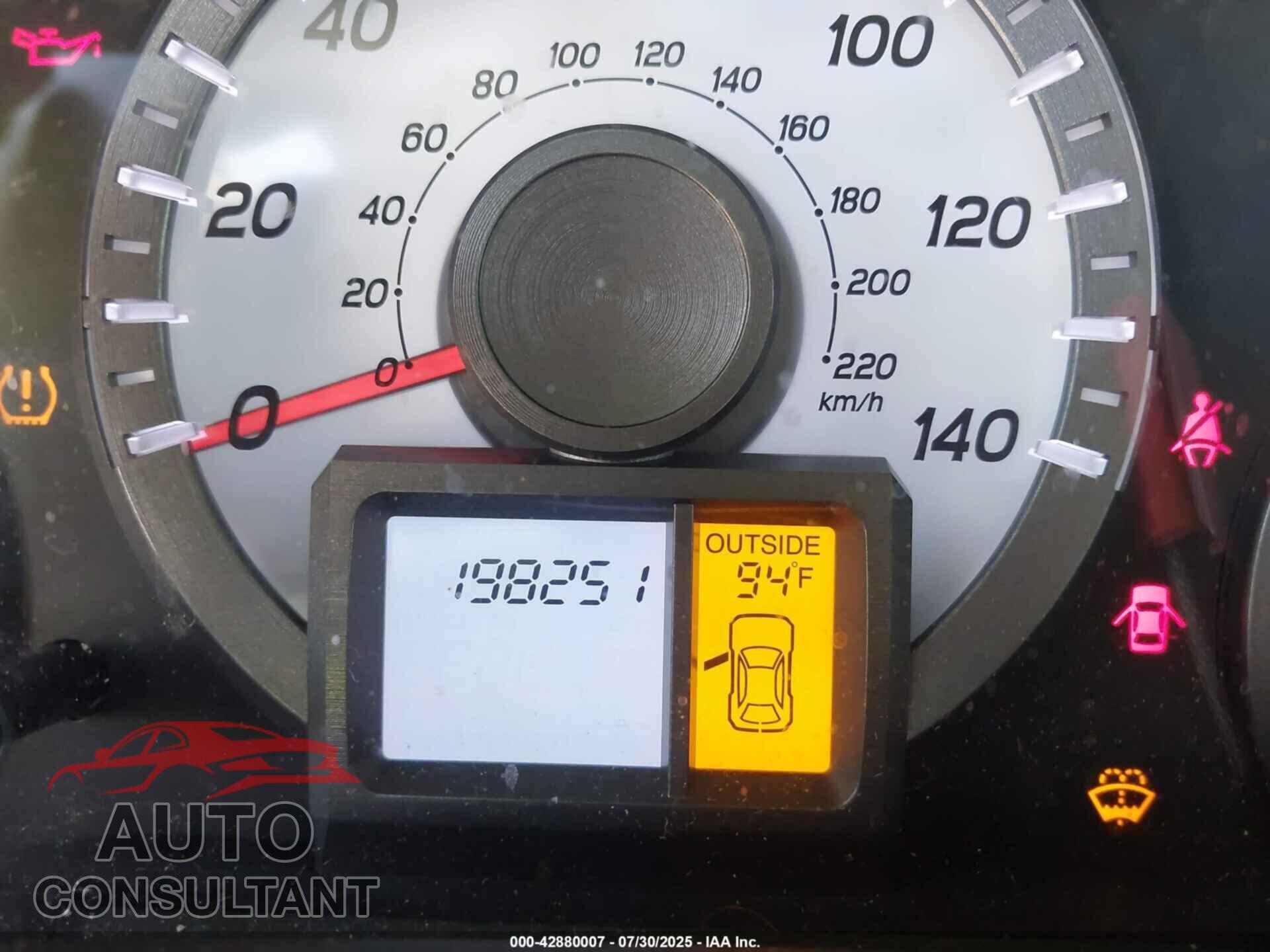 HONDA PILOT 2012 - 5FNYF4H42CB022152