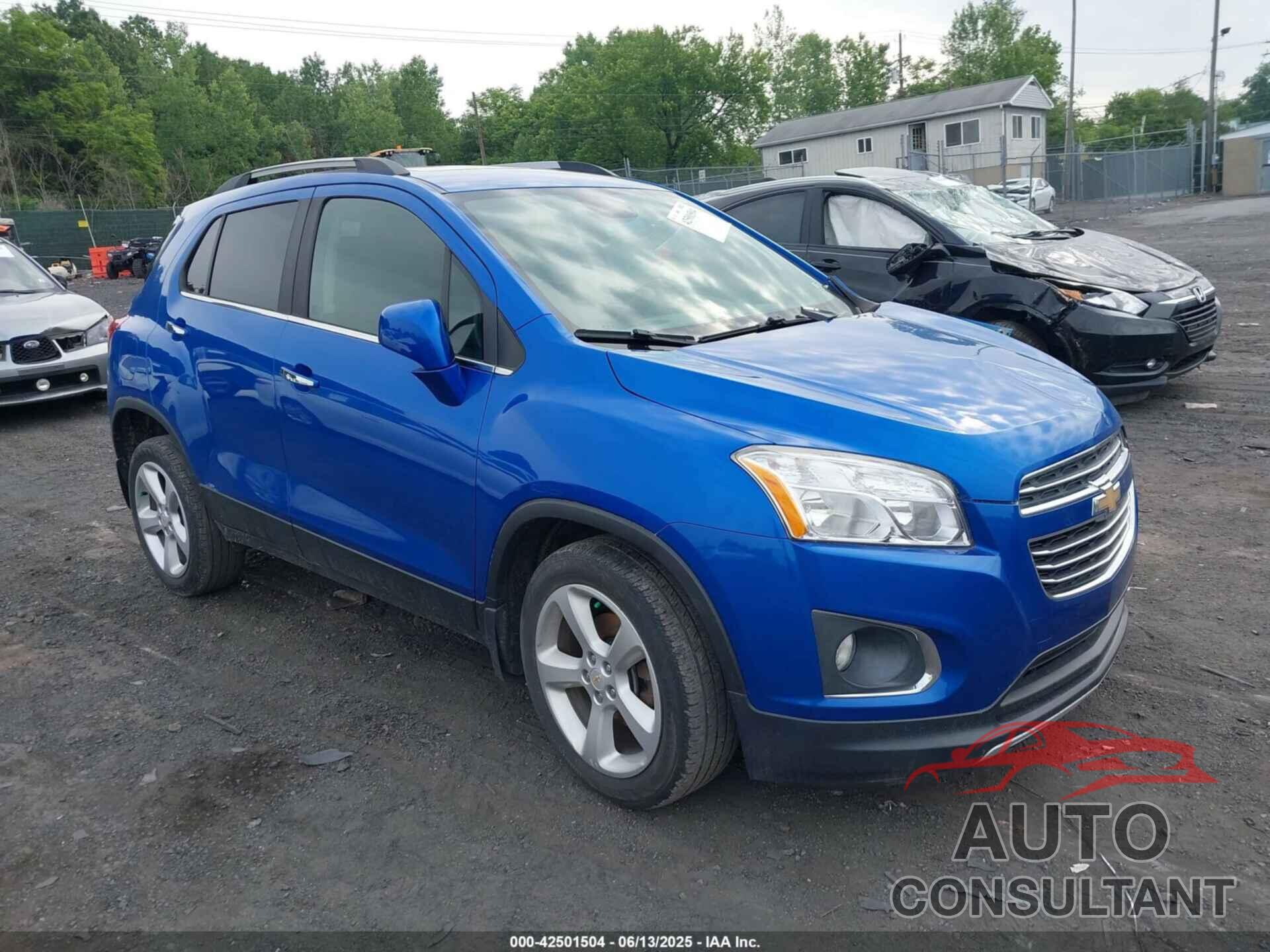 CHEVROLET TRAX 2016 - KL7CJRSB6GB758028