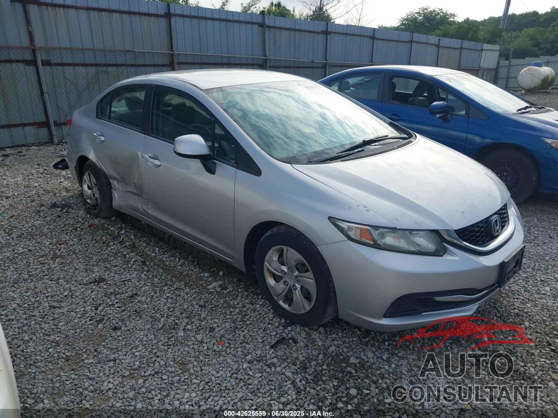 HONDA CIVIC 2013 - 19XFB2F57DE045551