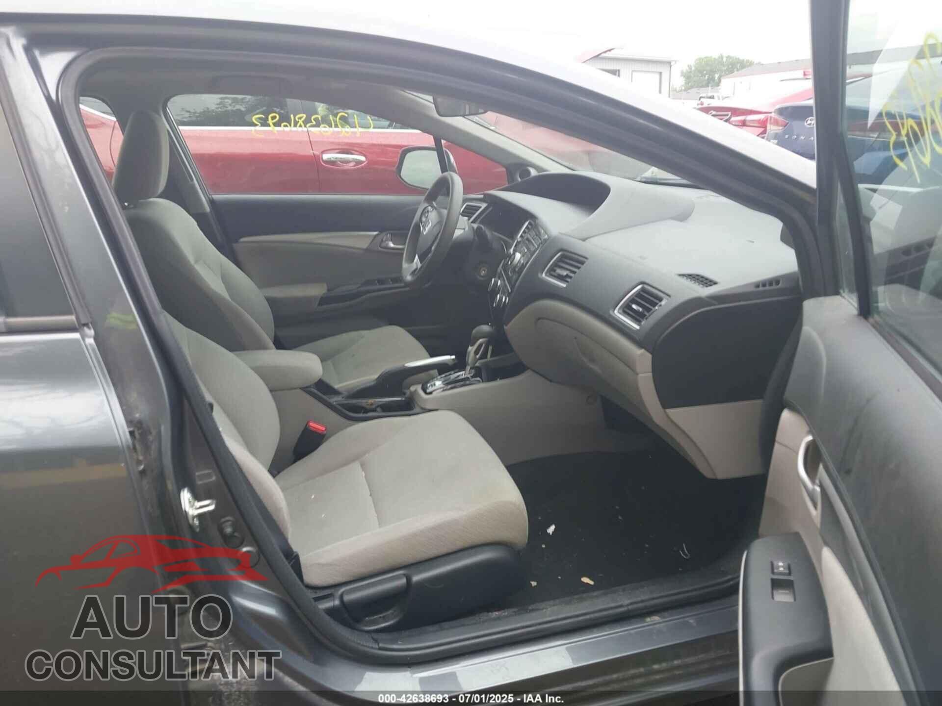HONDA CIVIC 2013 - 19XFB2F82DE006053