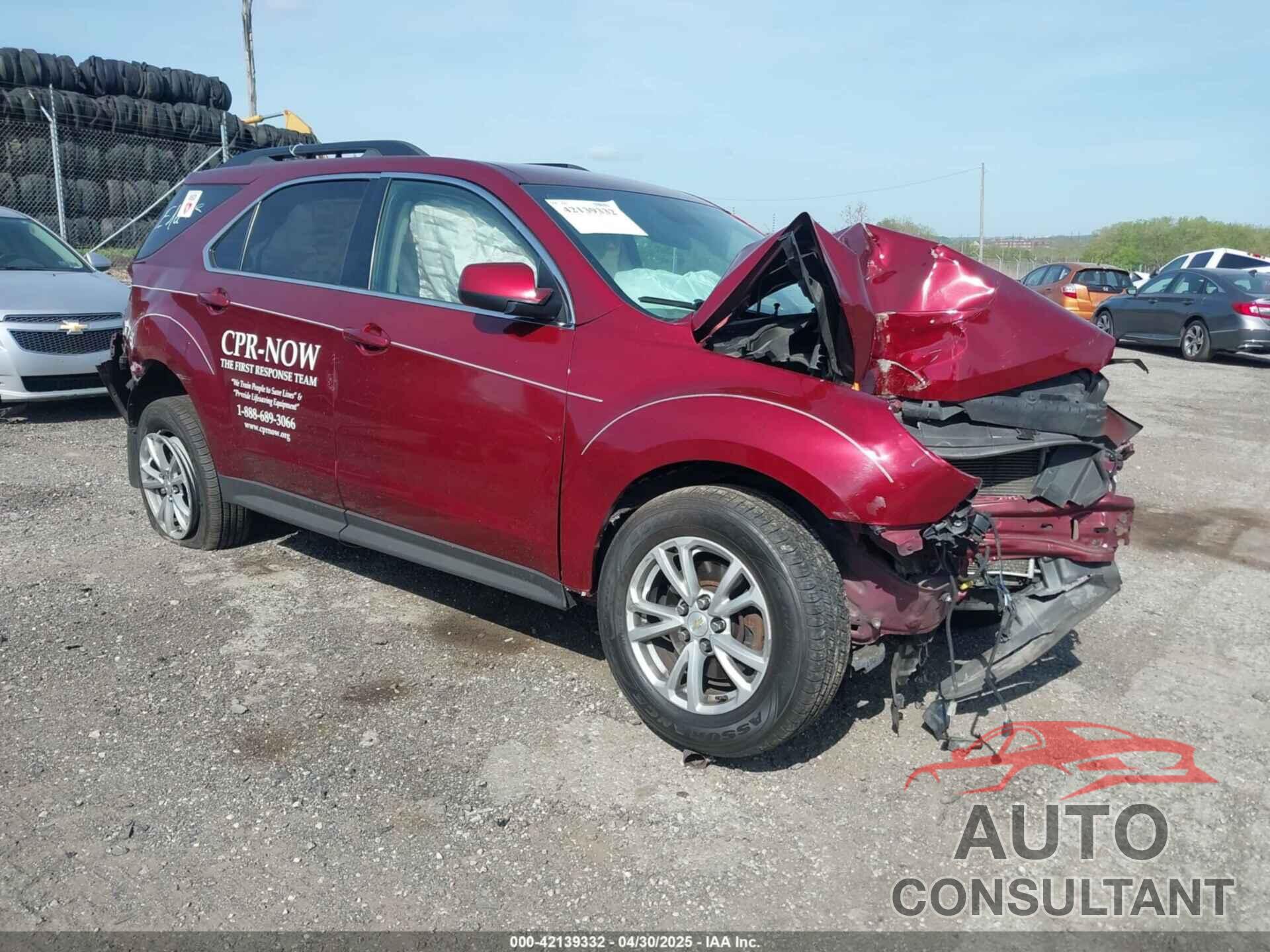 CHEVROLET EQUINOX 2016 - 2GNFLFEKXG6305156