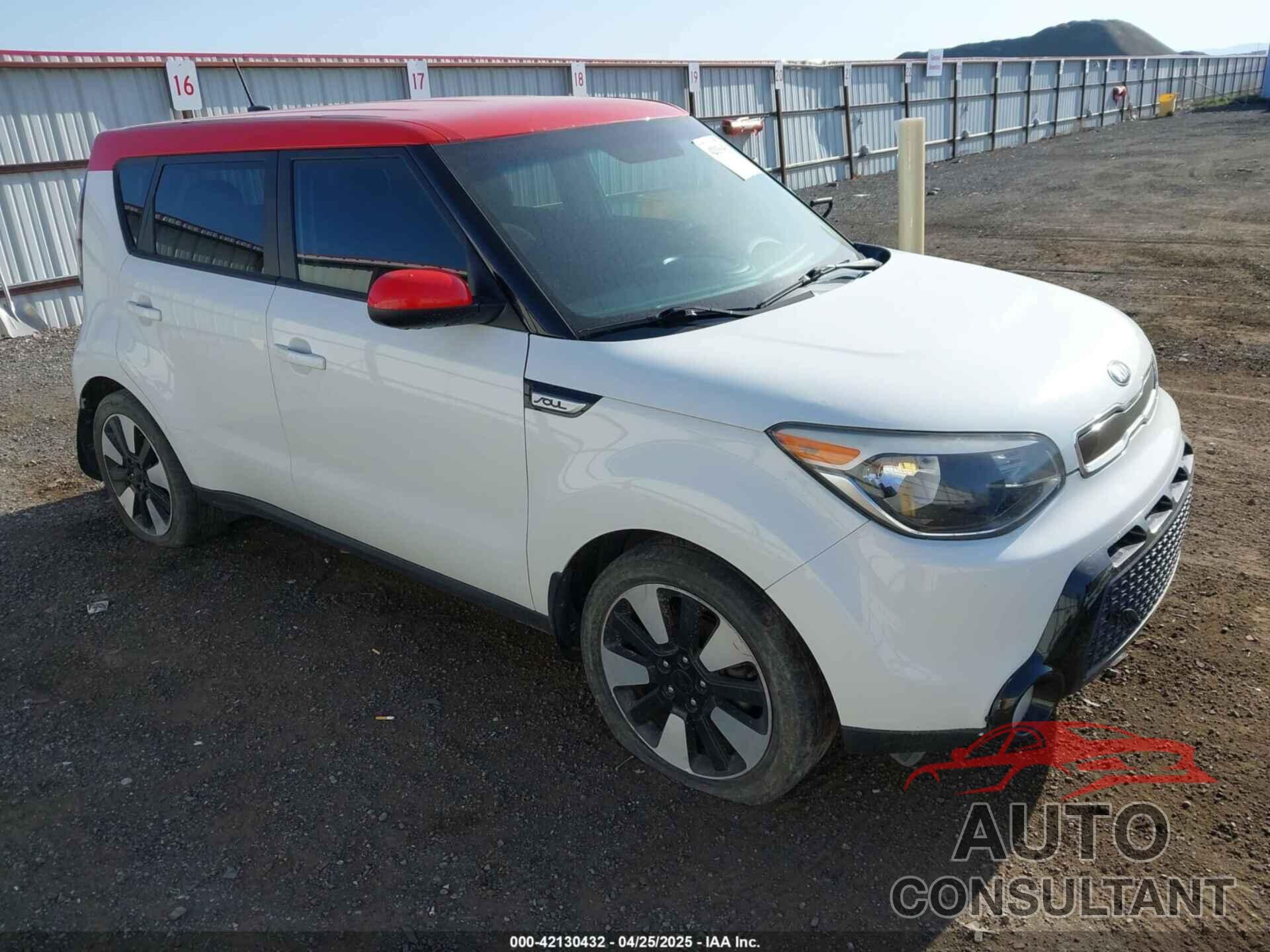 KIA SOUL 2016 - KNDJP3A55G7252937
