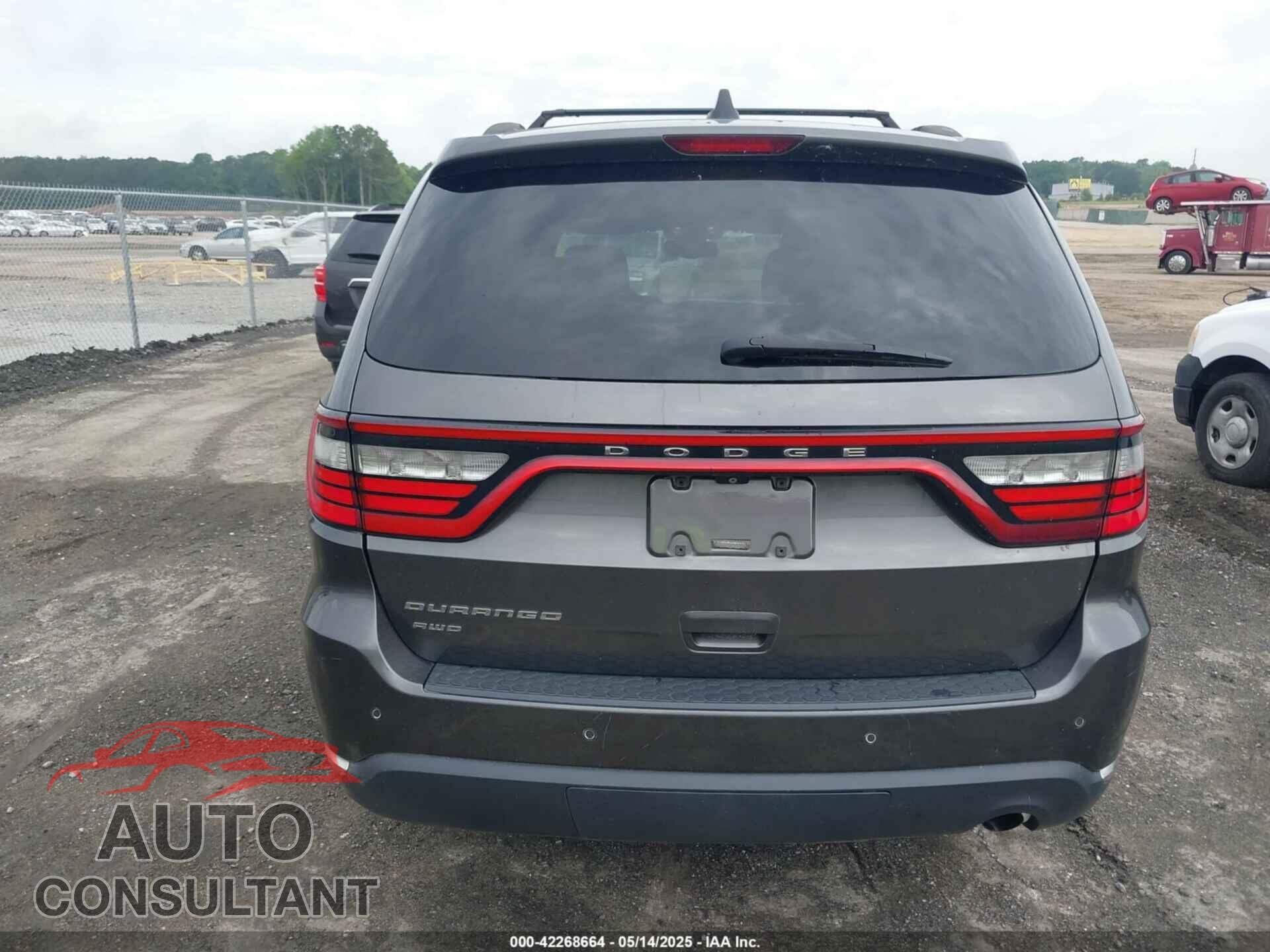 DODGE DURANGO 2014 - 1C4RDJAG4EC287314