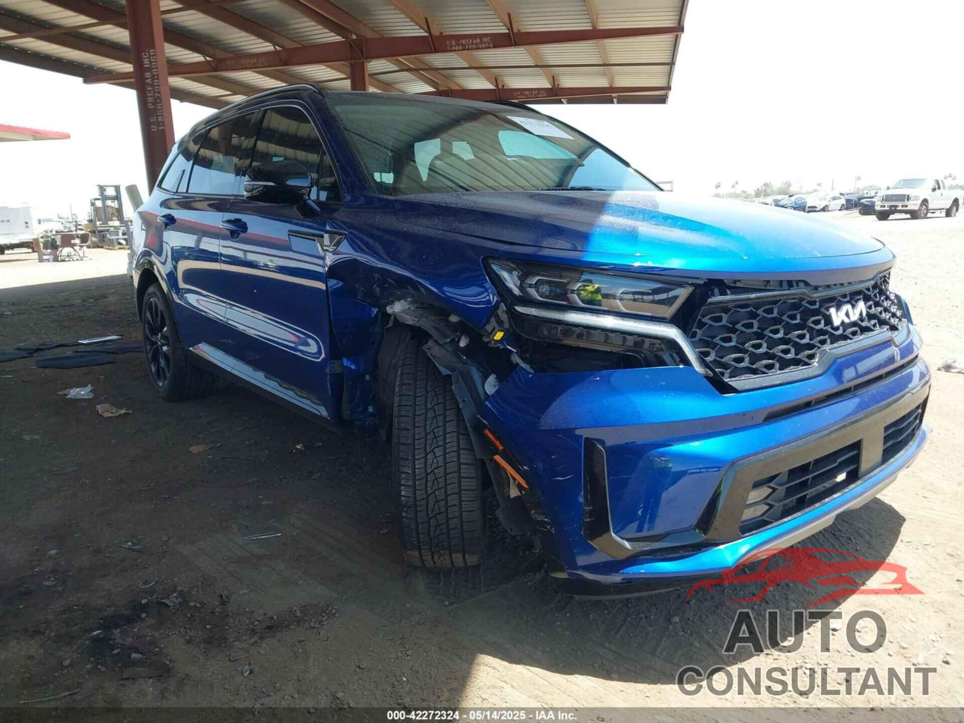 KIA SORENTO 2022 - 5XYRK4LFXNG127624