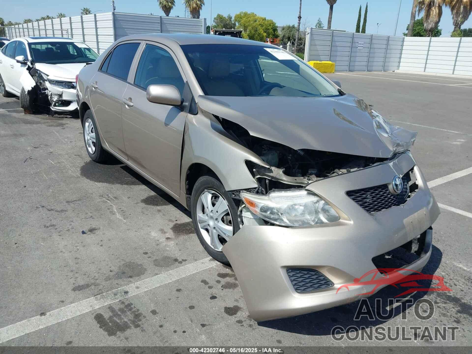 TOYOTA COROLLA 2009 - 1NXBU40E69Z164550