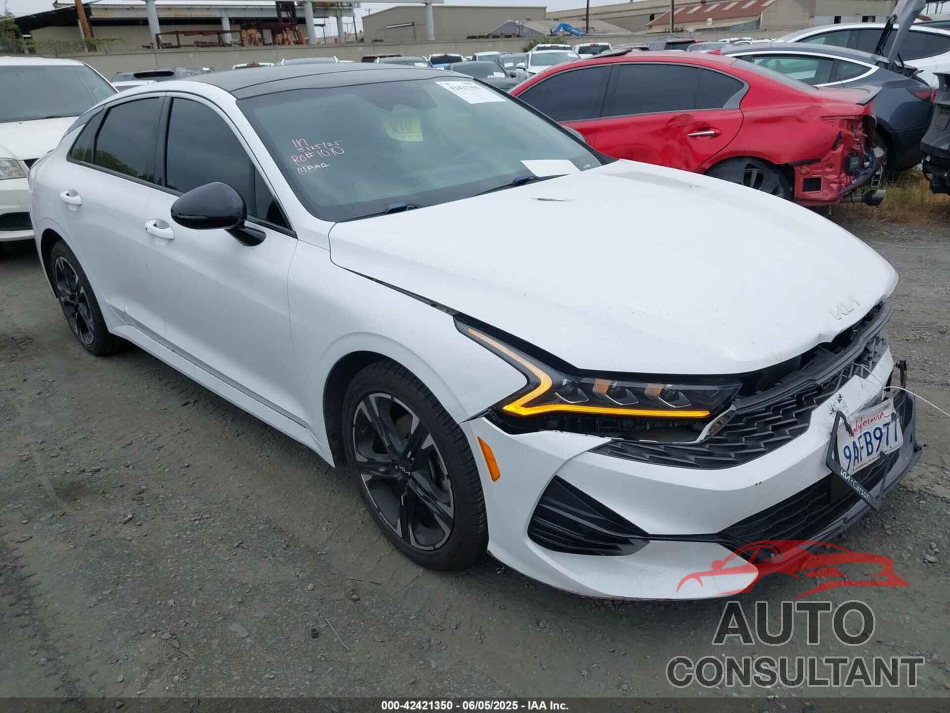 KIA K5 2022 - 5XXG64J27NG133509