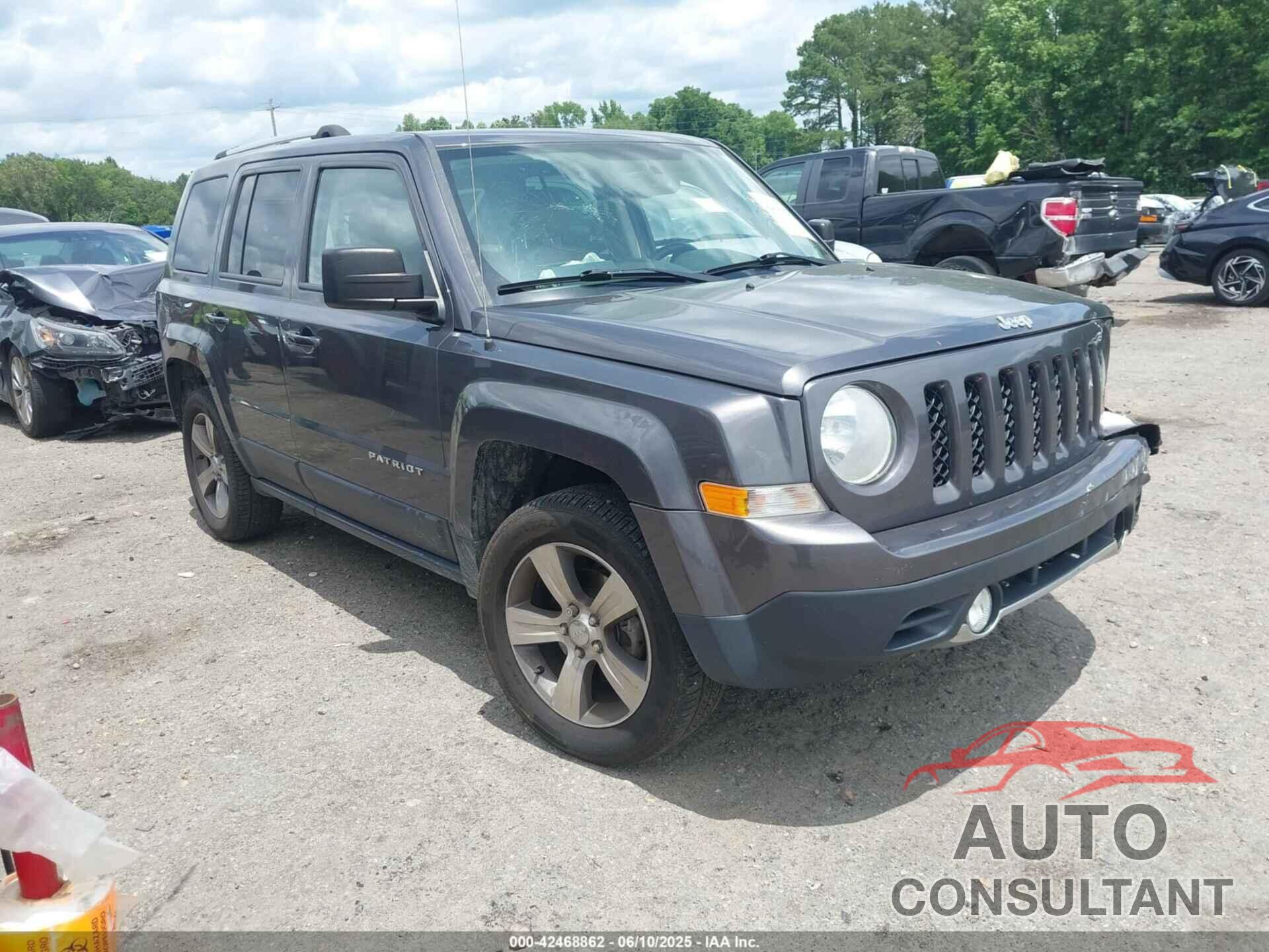 JEEP PATRIOT 2017 - 1C4NJRFB9HD129360