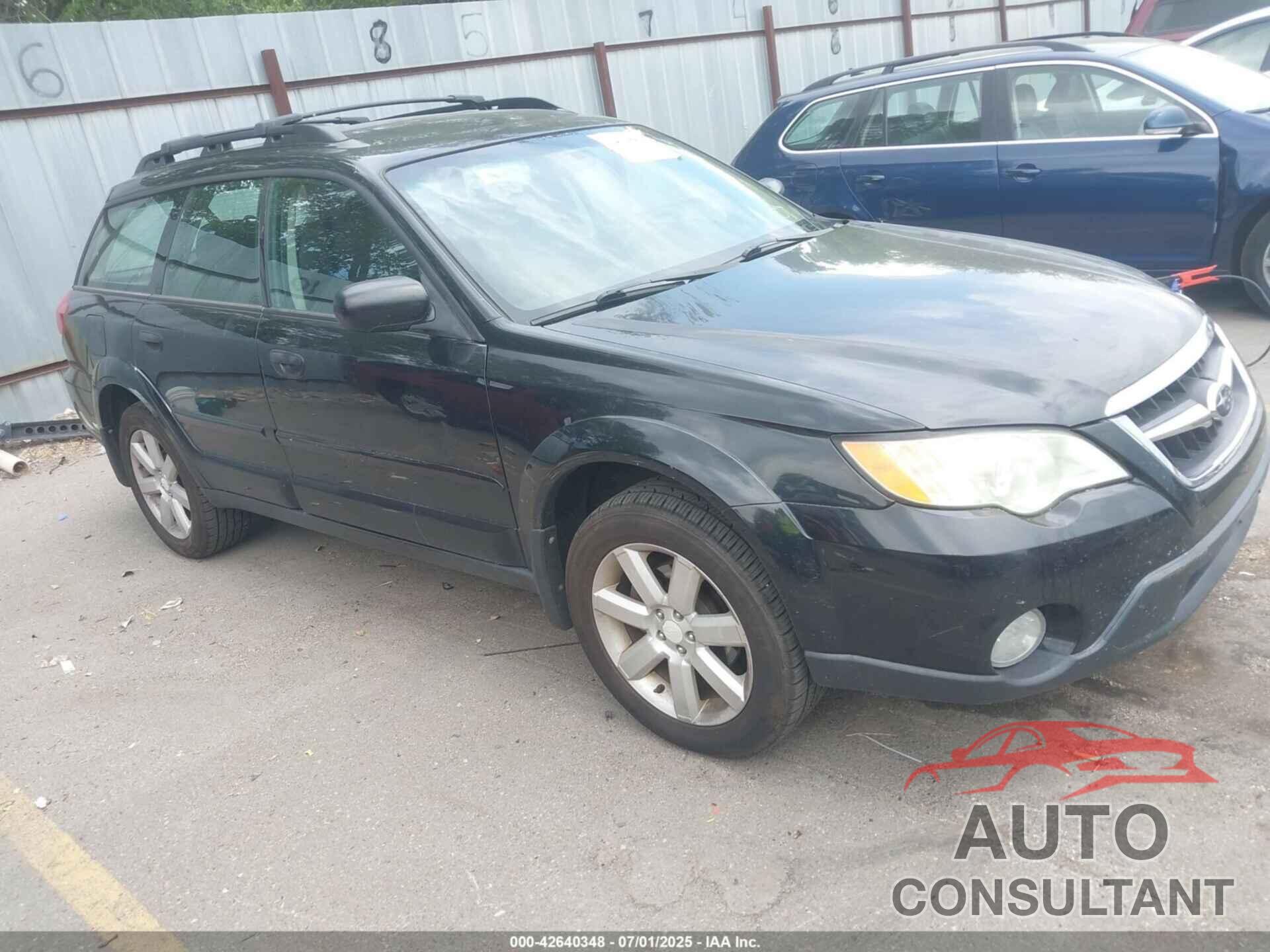 SUBARU OUTBACK 2009 - 4S4BP61CX97310236