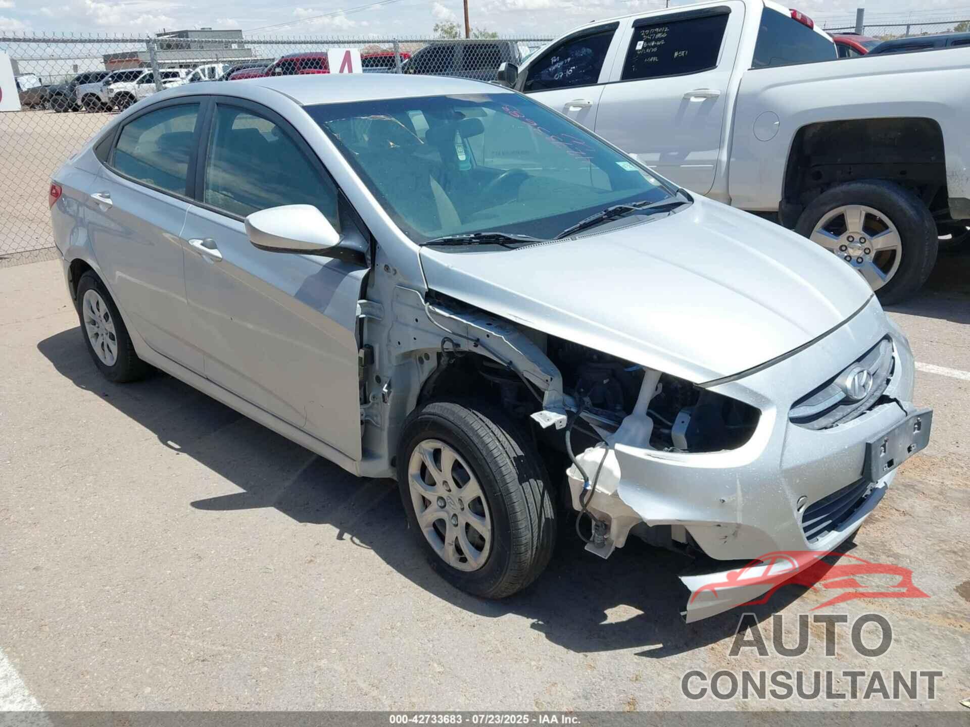 HYUNDAI ACCENT 2015 - KMHCT4AE0FU887800