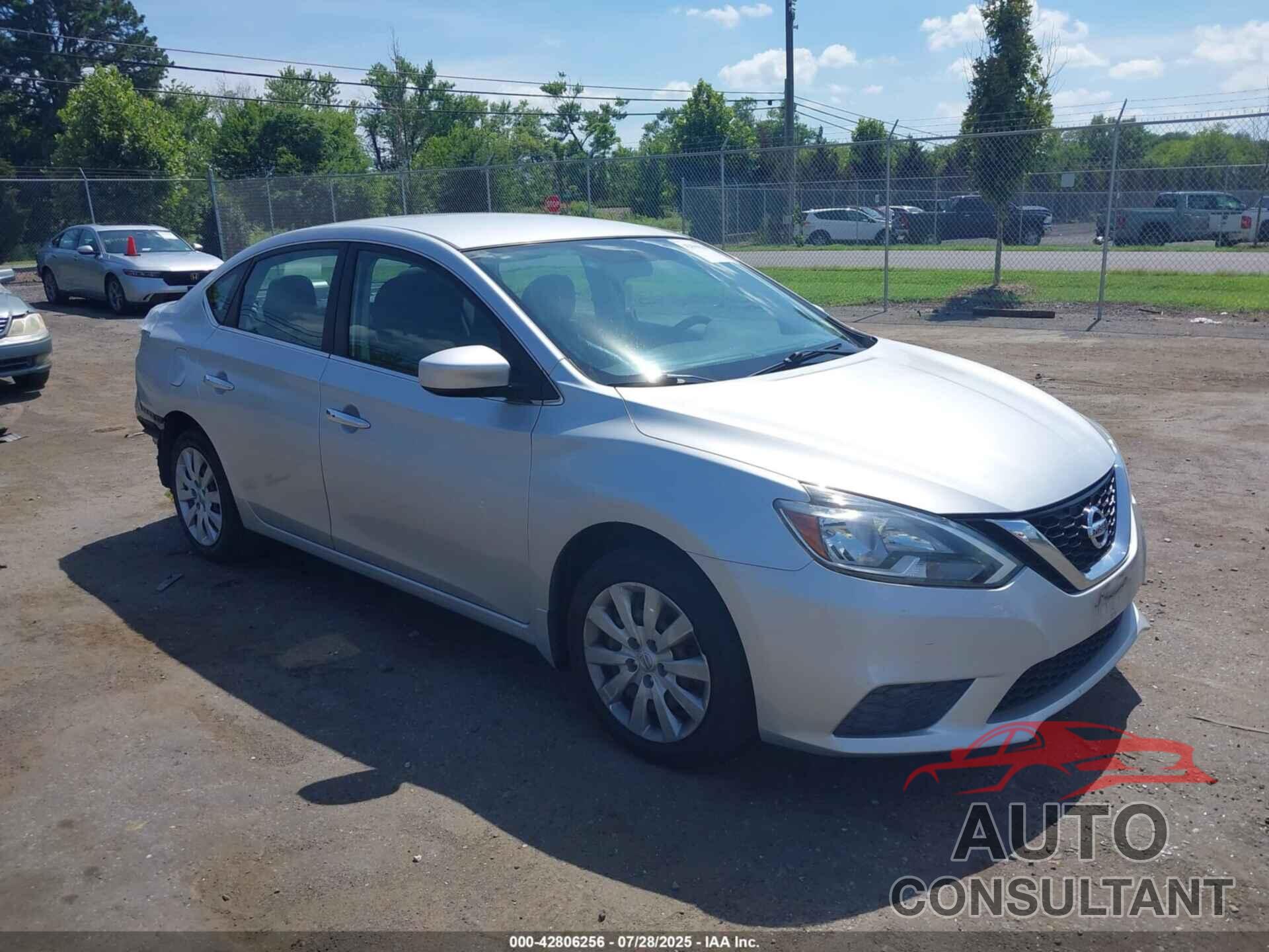 NISSAN SENTRA 2016 - 3N1AB7AP9GY255364