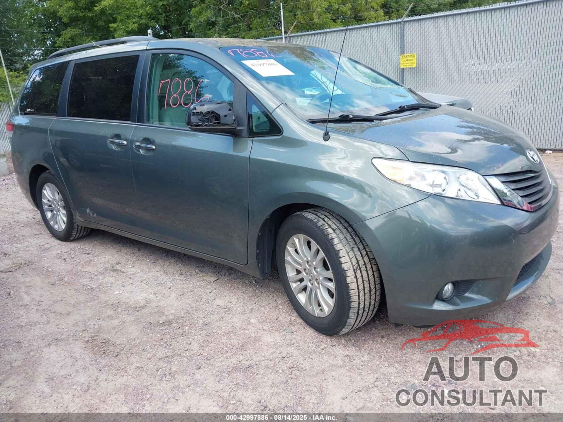 TOYOTA SIENNA 2013 - 5TDYK3DC5DS367613
