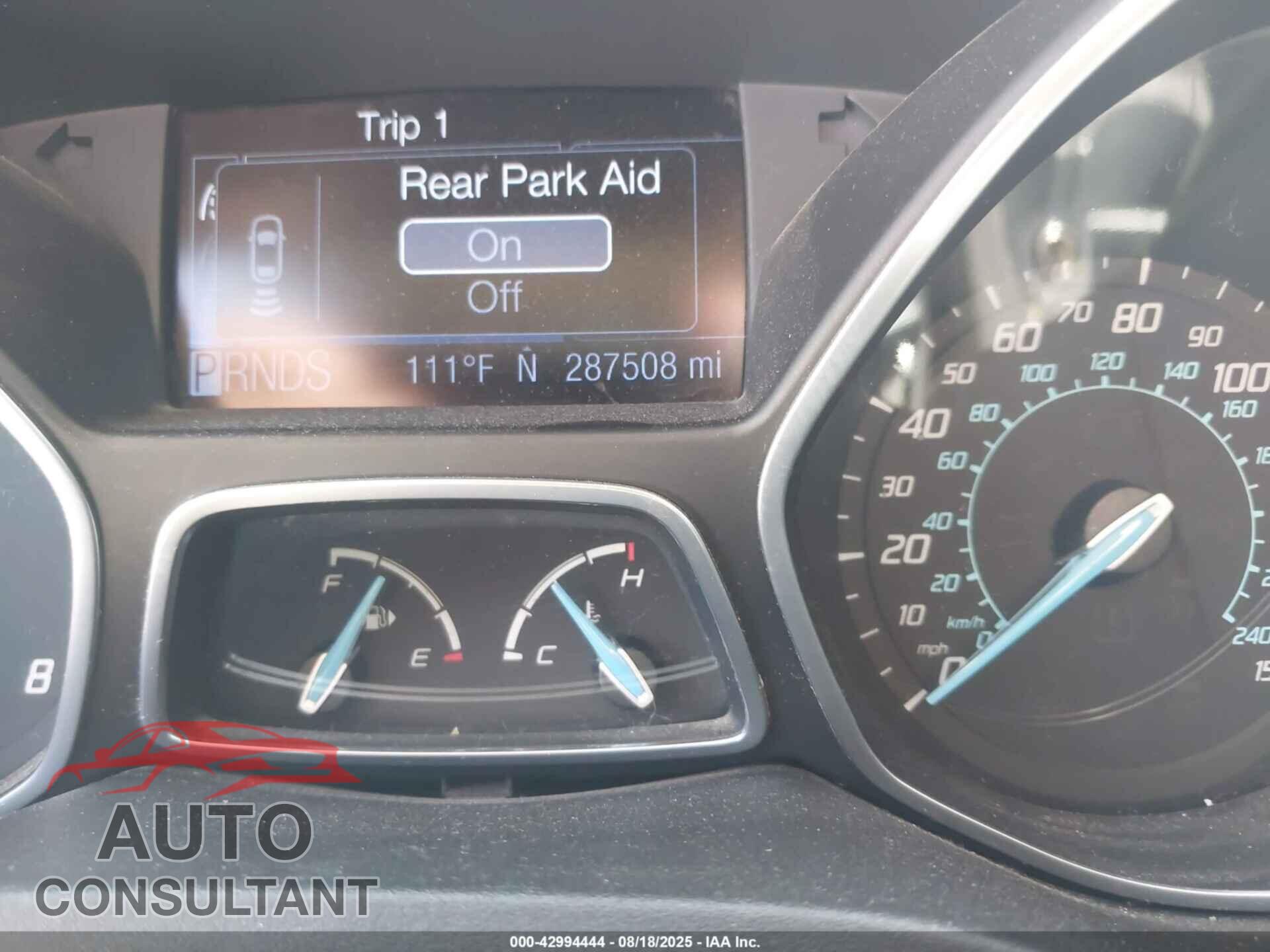 FORD FOCUS 2012 - 1FAHP3M29CL479054