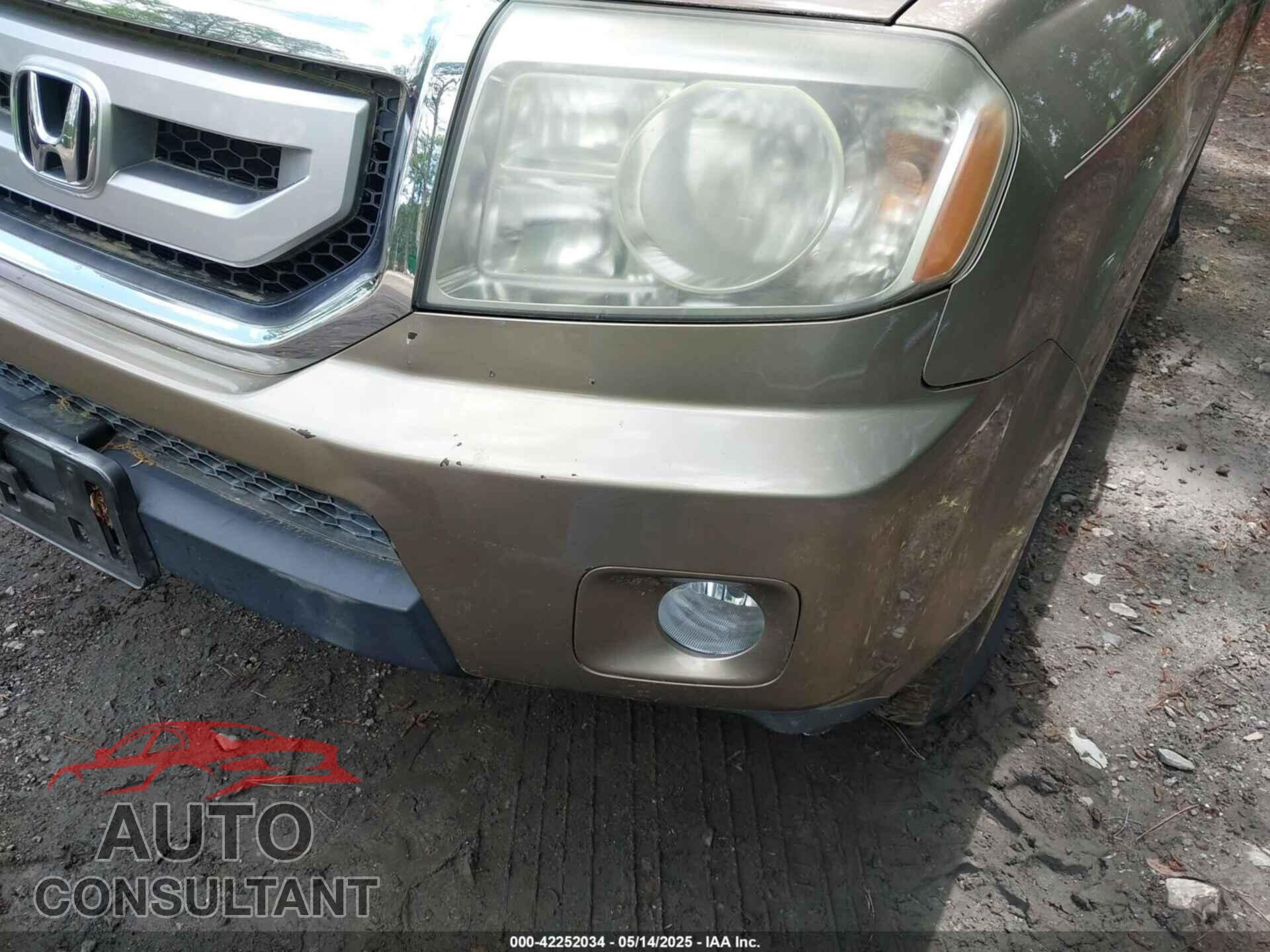 HONDA PILOT 2009 - 5FNYF48409B041002