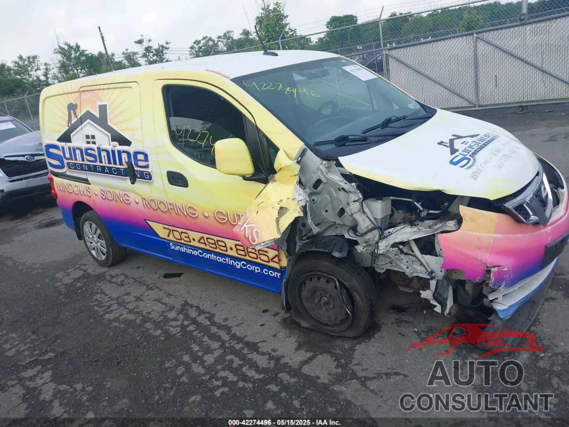 NISSAN NV200 2015 - 3N6CM0KN7FK703720