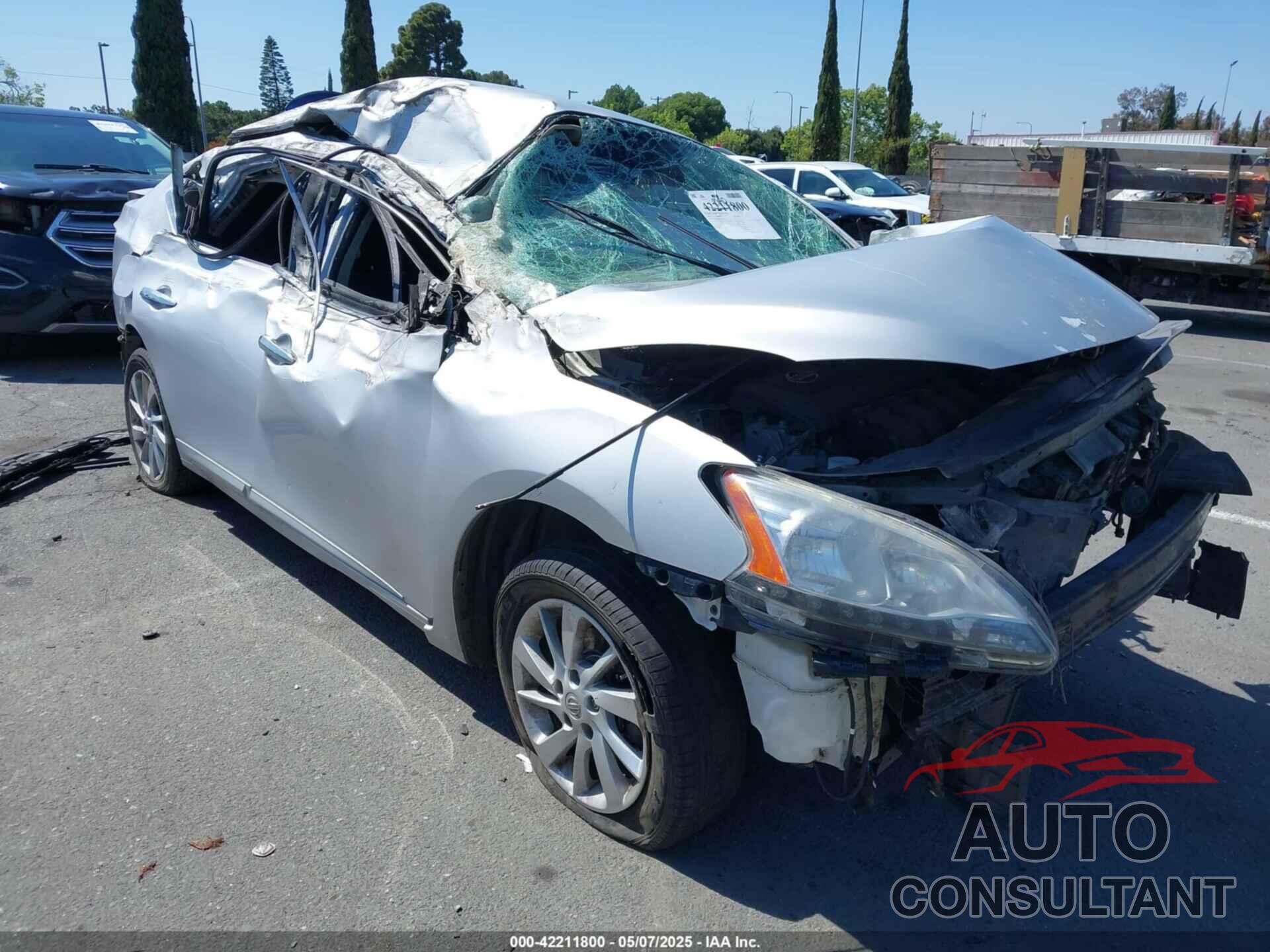 NISSAN SENTRA 2014 - 3N1AB7AP2EY222154