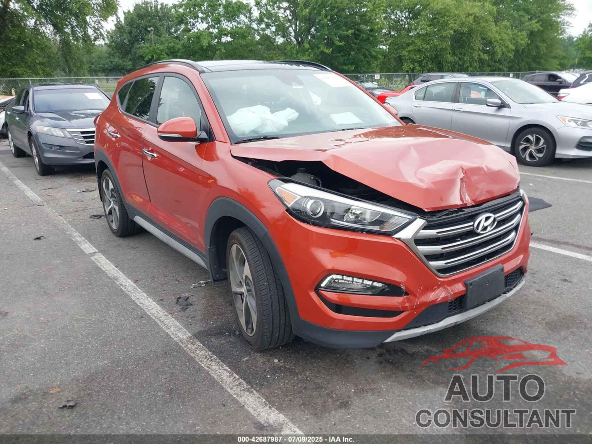 HYUNDAI TUCSON 2017 - KM8J3CA2XHU372278