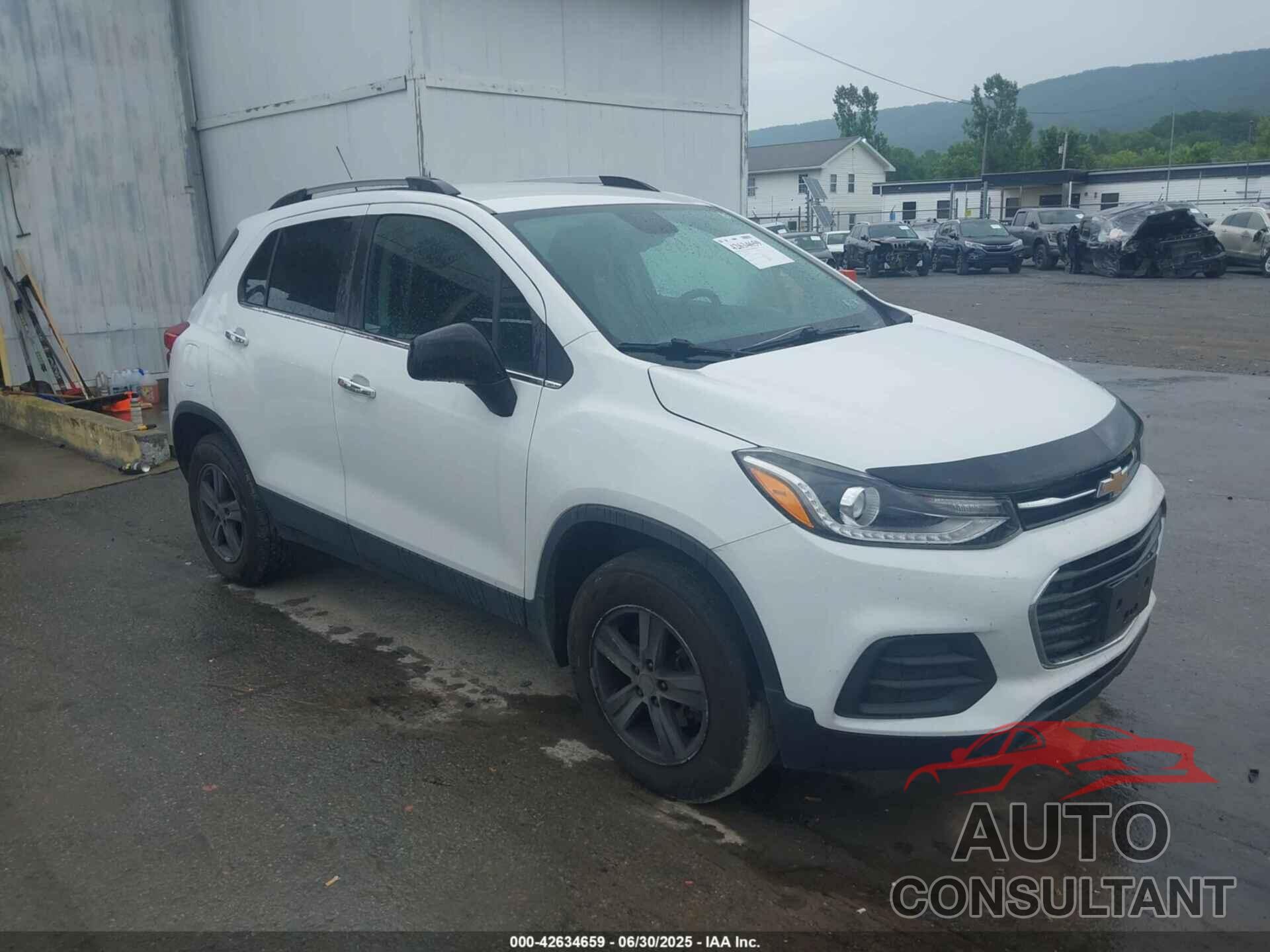 CHEVROLET TRAX 2018 - KL7CJPSB9JB713046