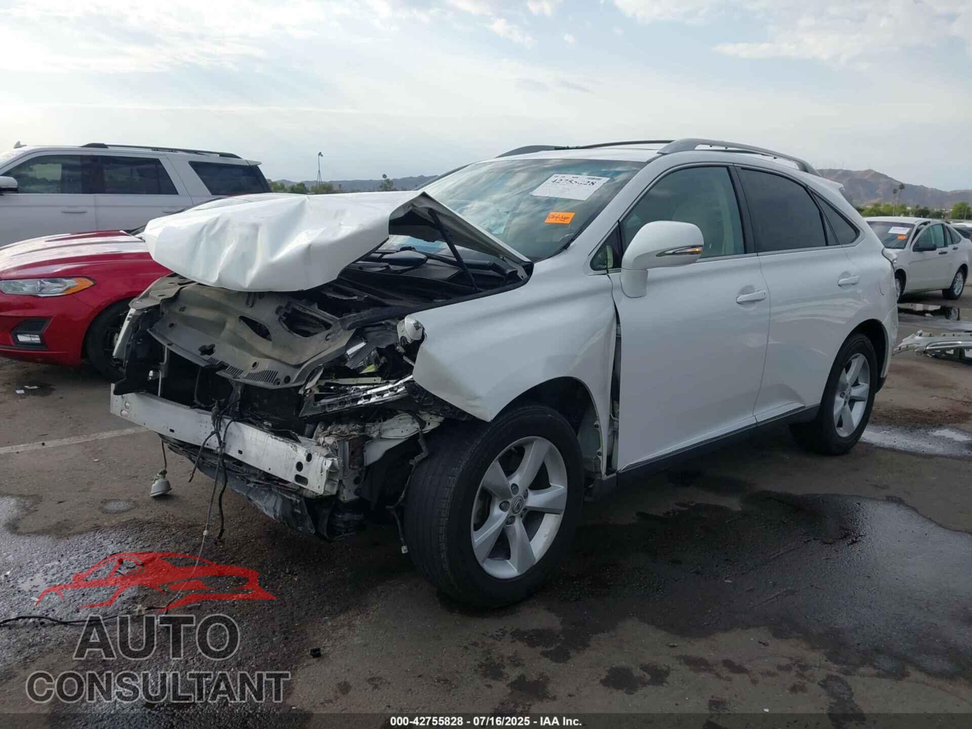 LEXUS RX 2015 - 2T2ZK1BA2FC203849