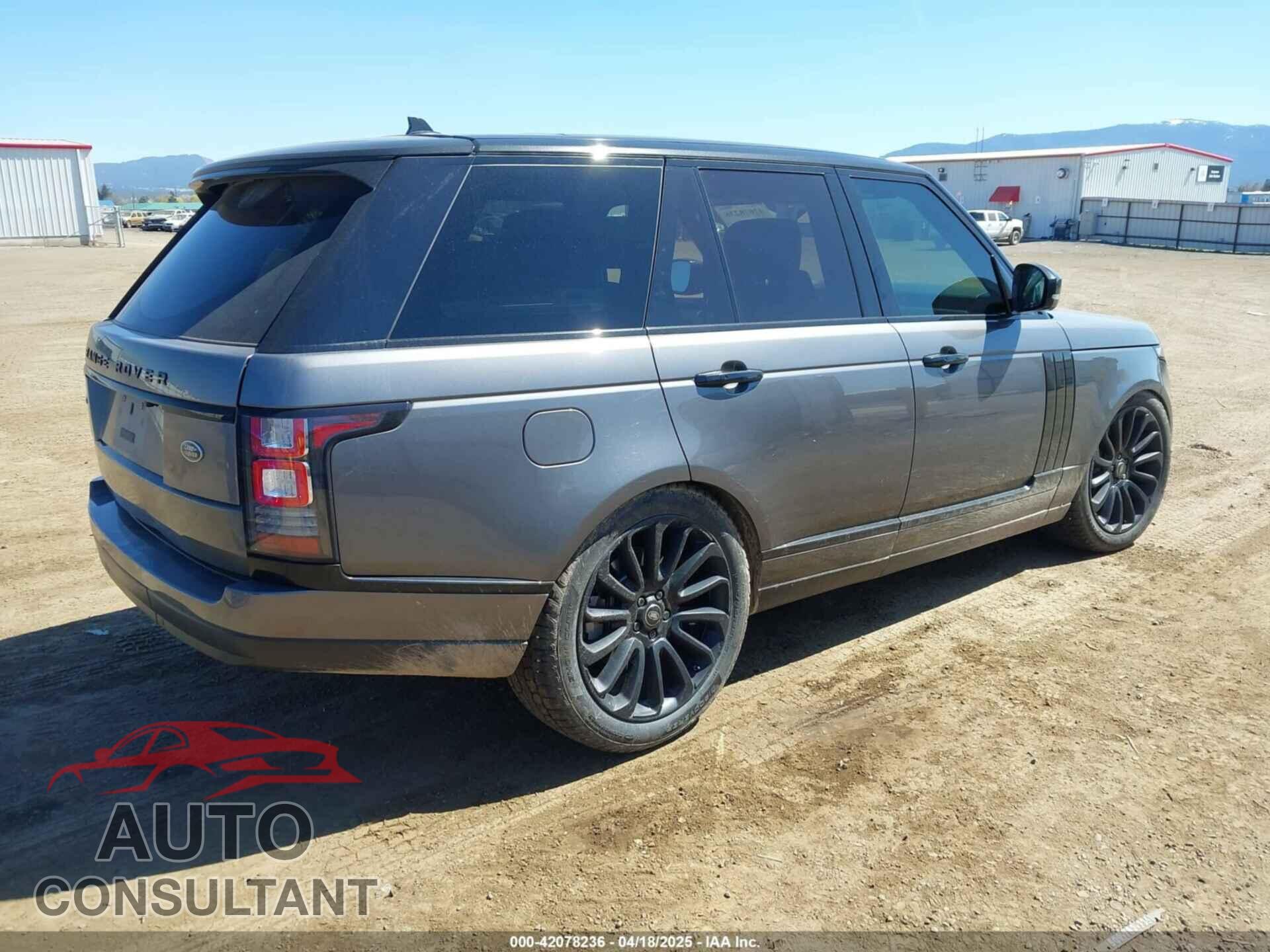 LAND ROVER RANGE ROVER 2016 - SALGS2EF0GA250885