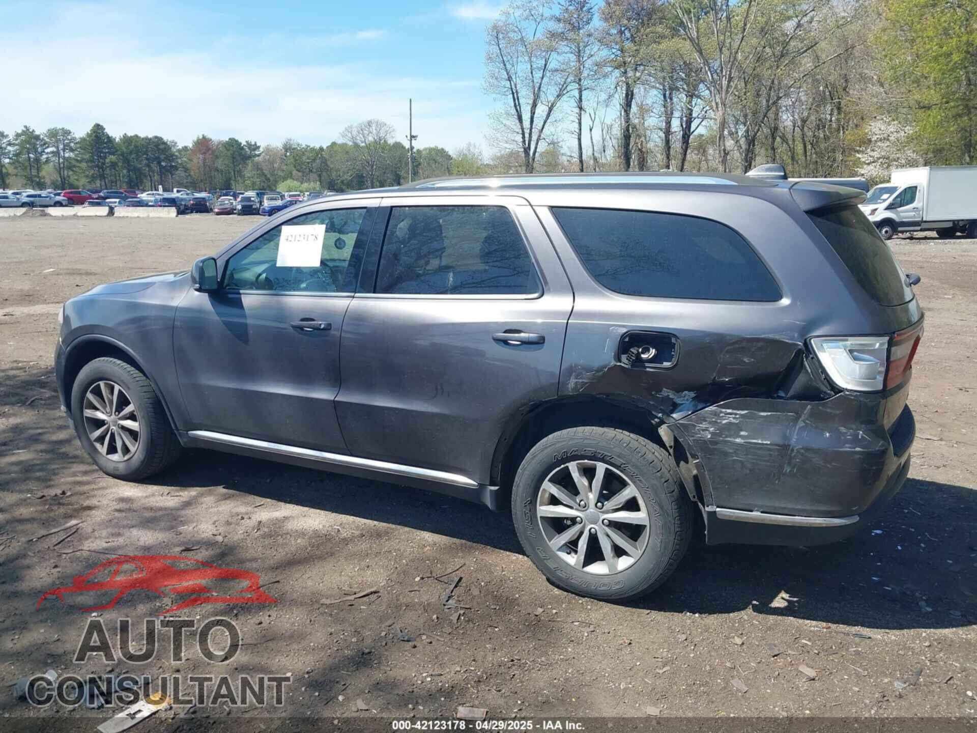DODGE DURANGO 2016 - 1C4RDJDG4GC411242