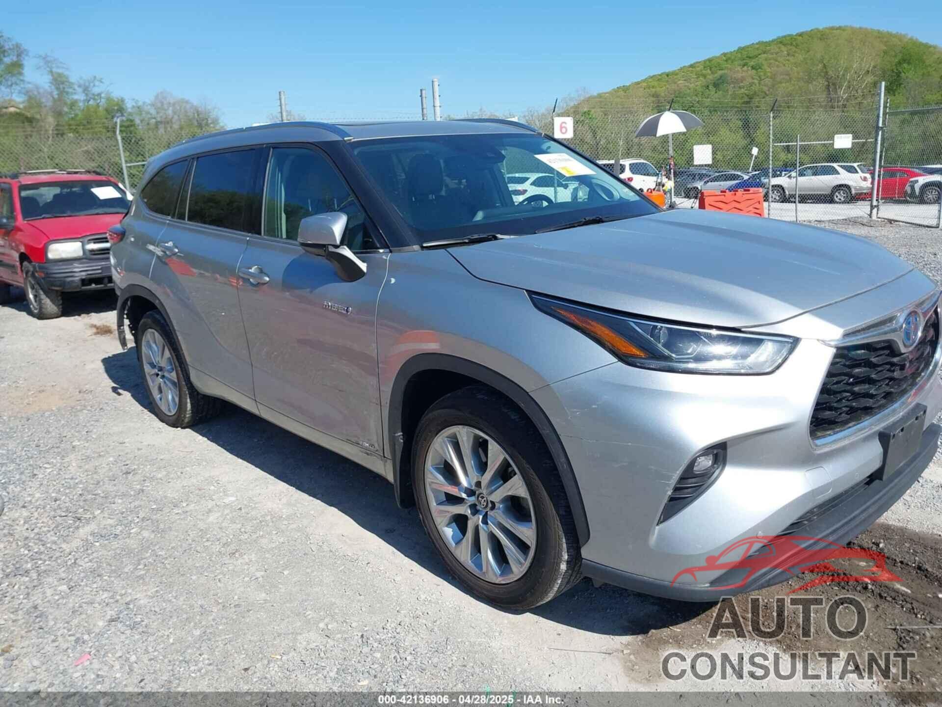 TOYOTA HIGHLANDER 2021 - 5TDDBRCH4MS018716