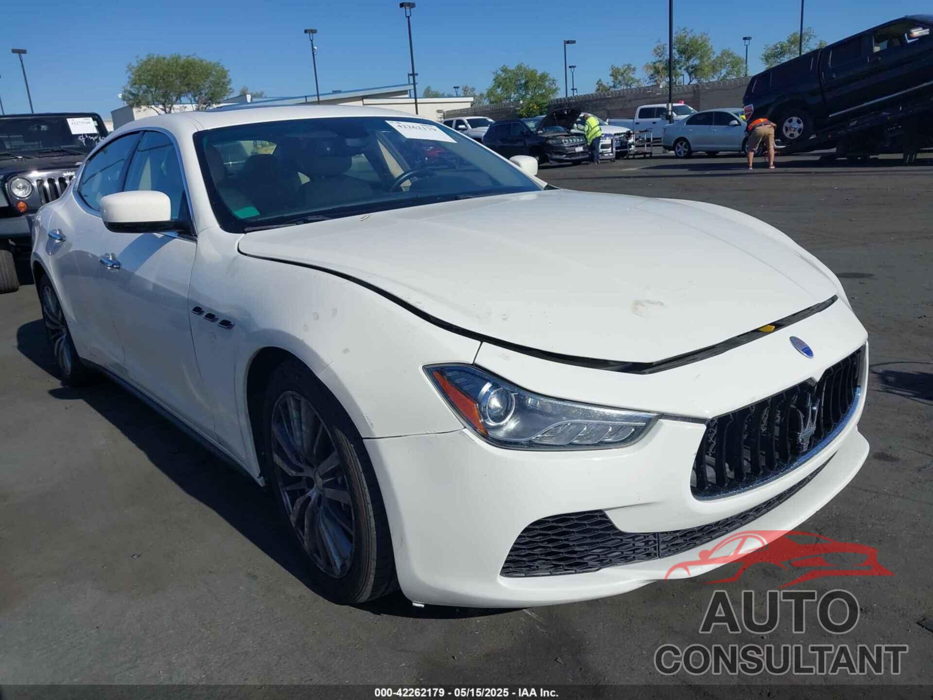 MASERATI GHIBLI 2015 - ZAM57XSA3F1159206