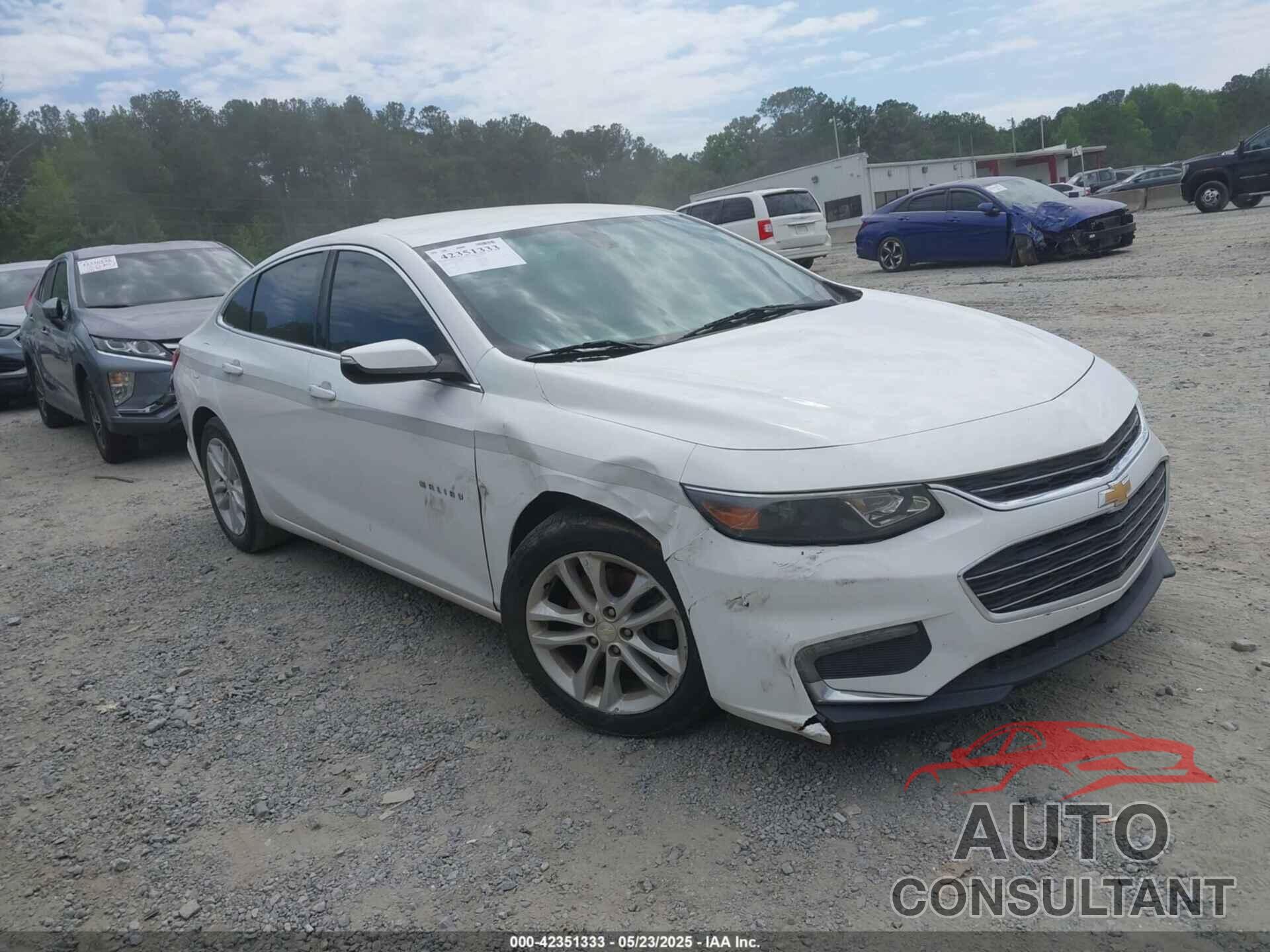 CHEVROLET MALIBU 2016 - 1G1ZE5ST9GF291269