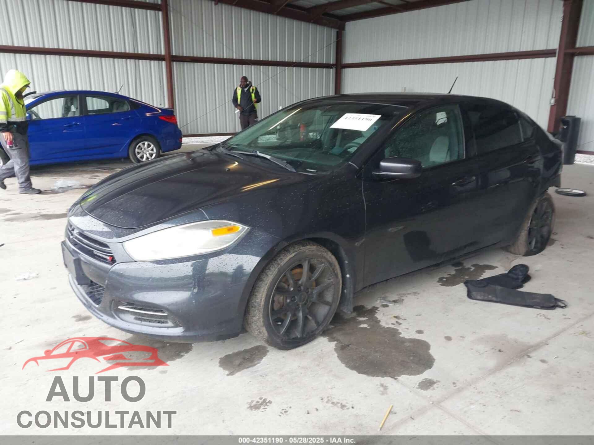DODGE DART 2013 - 1C3CDFBA8DD117631