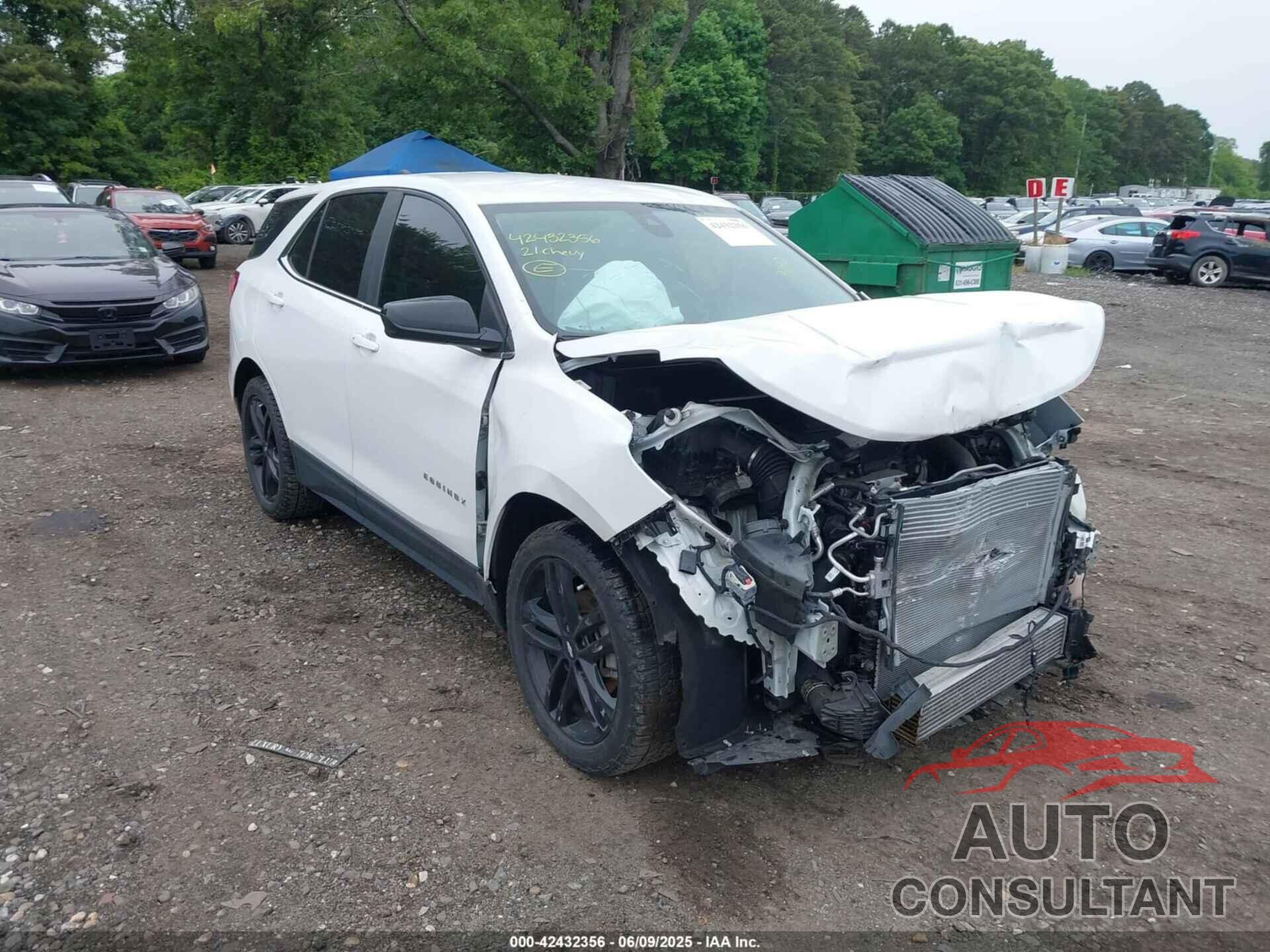 CHEVROLET EQUINOX 2021 - 3GNAXUEV9MS182167